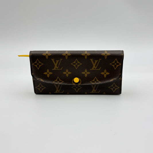 Emilie Wallet Monogram Yellow