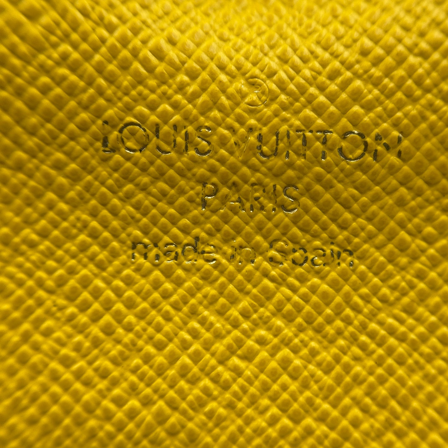 Emilie Wallet Monogram Yellow