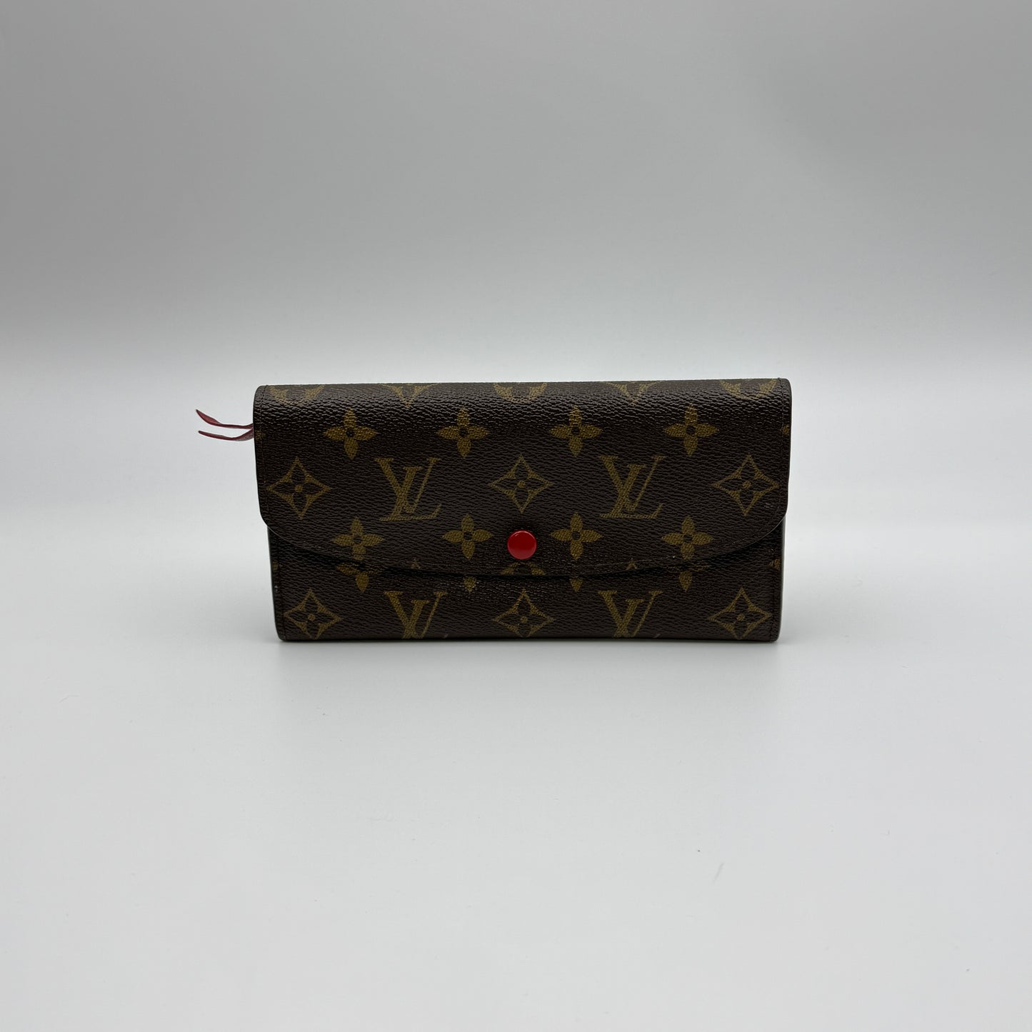 Emilie Wallet Monogram Red