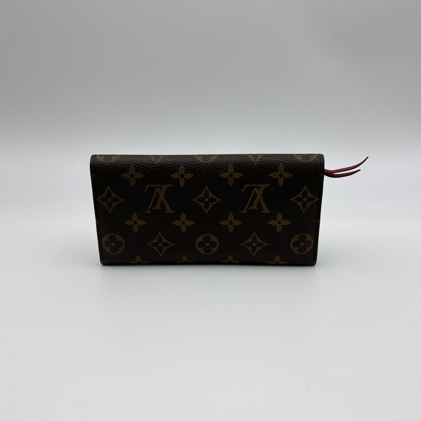 Emilie Wallet Monogram Red