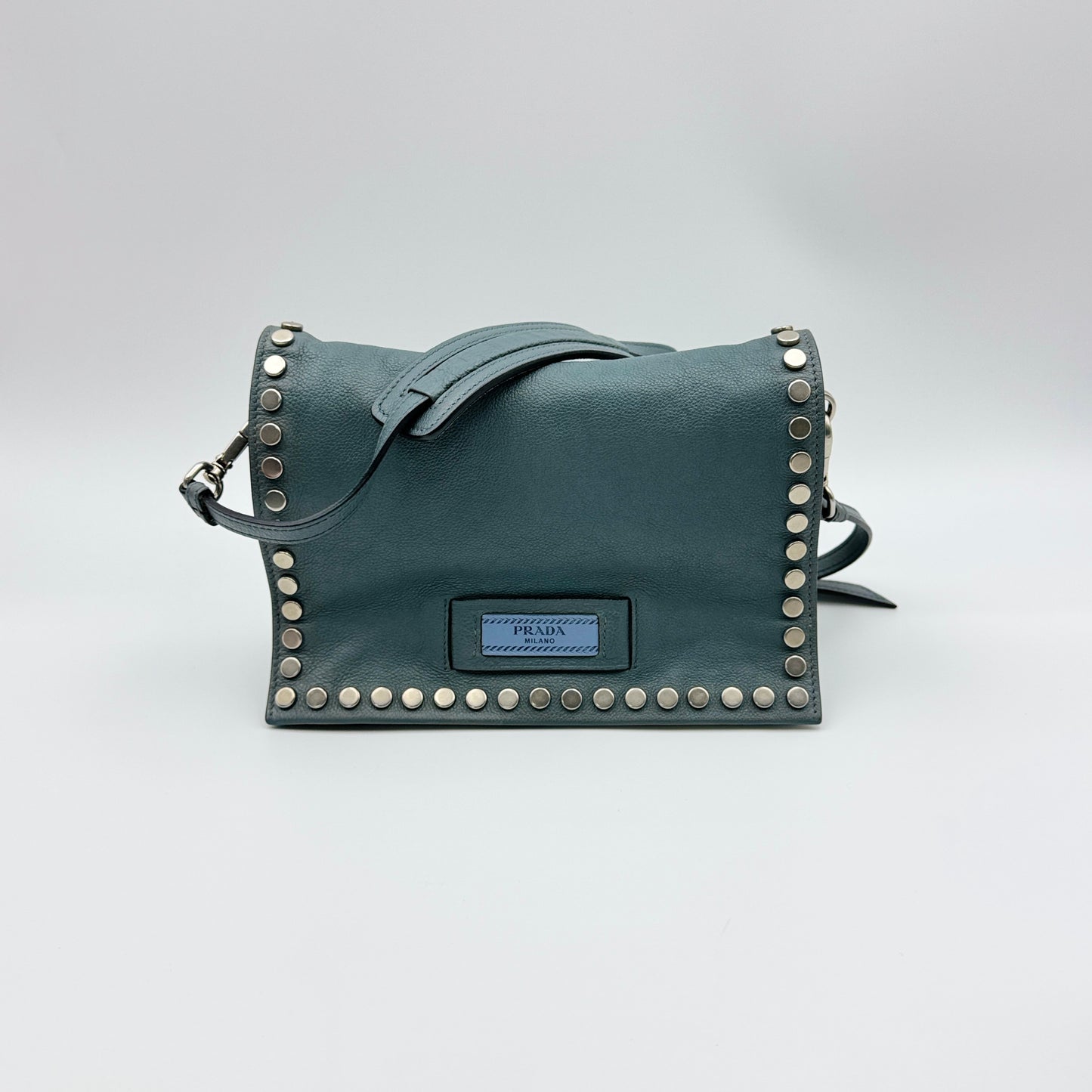 Glace Calf Leather Etiquette Messenger