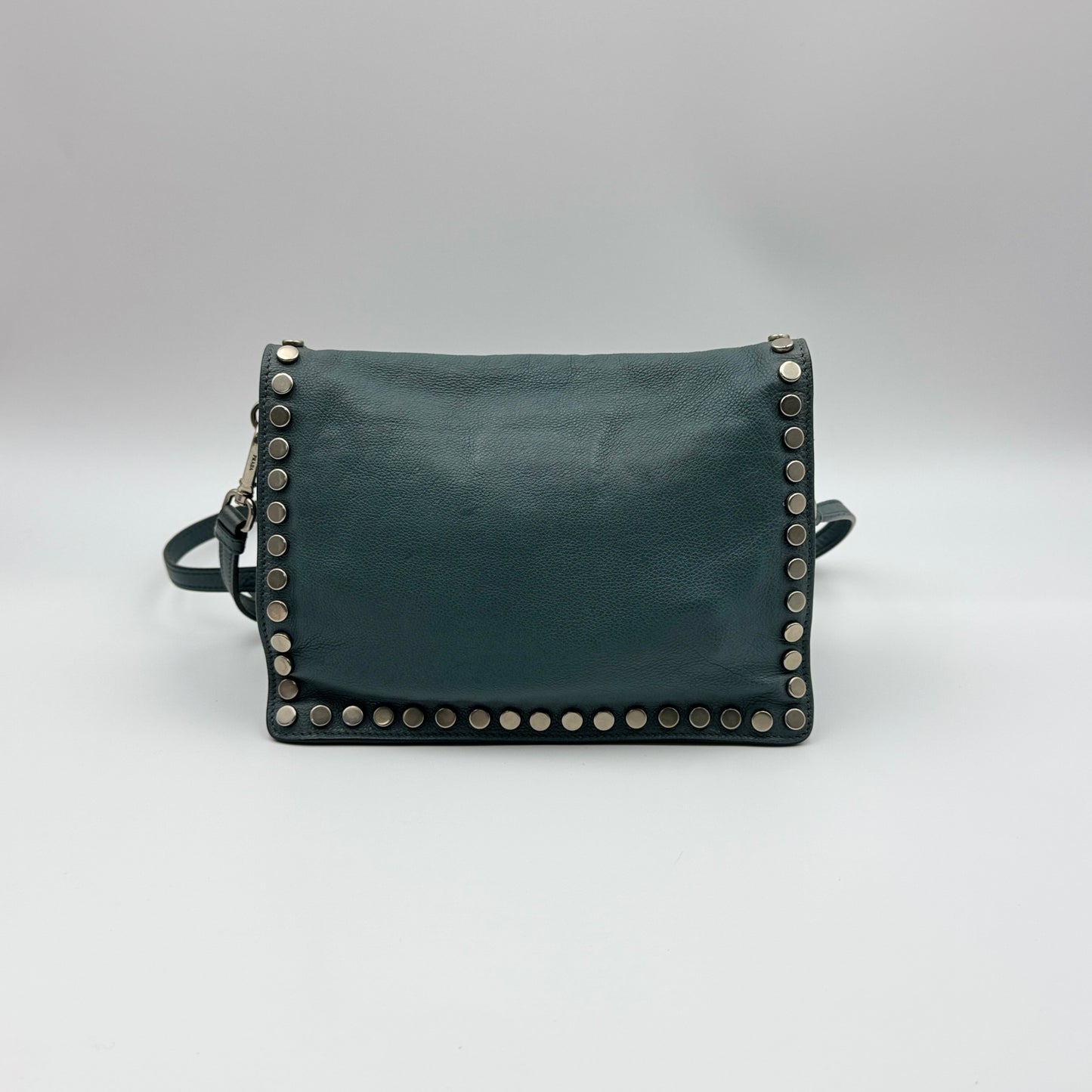 Glace Calf Leather Etiquette Messenger