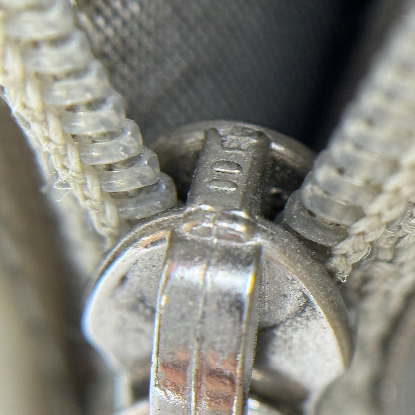 CC Logo Bifold Long Wallet Grained Calfskin Leather White