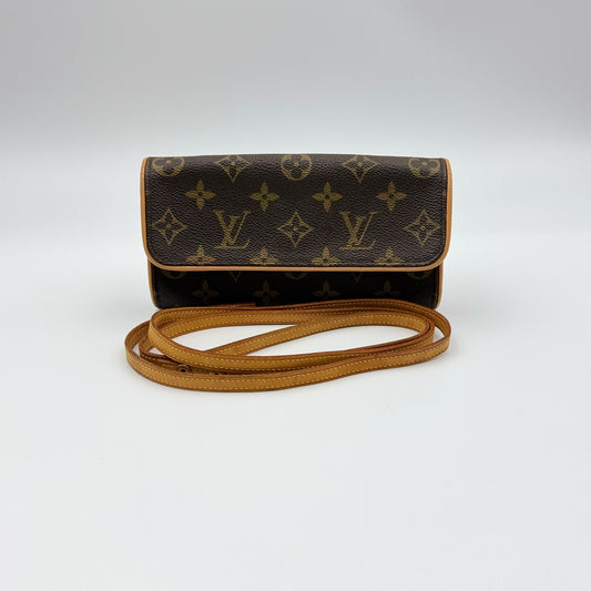 Monogram Twin Long Belt Bag