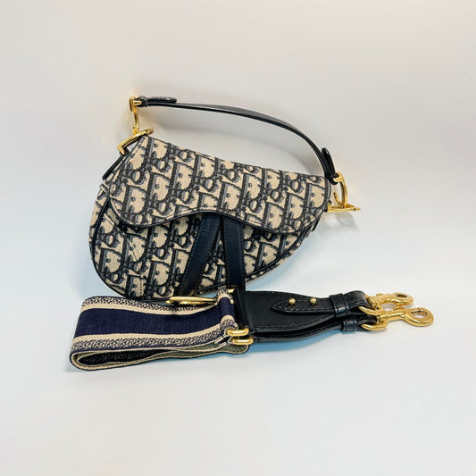 Mini Saddle Bag with Wide Strap