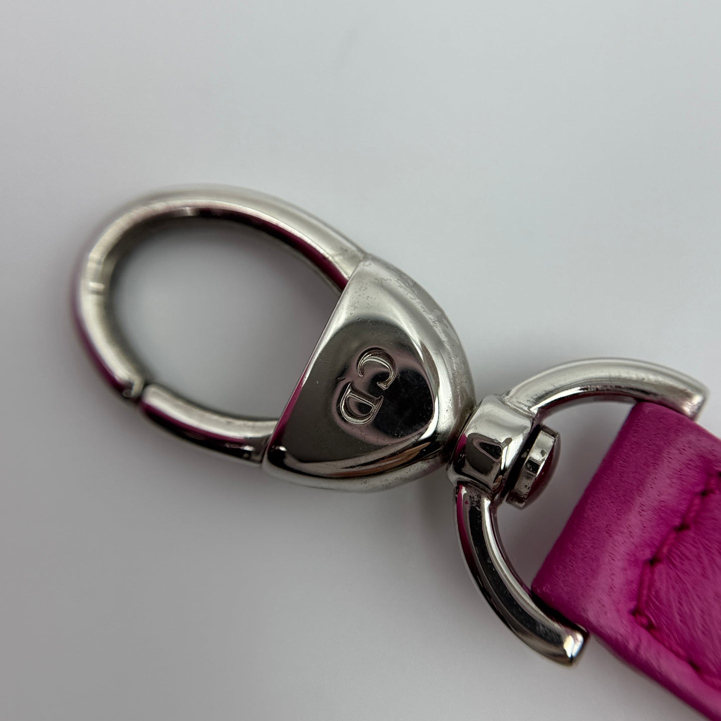 Lambskin Cannage Medium Lady Dior Pink