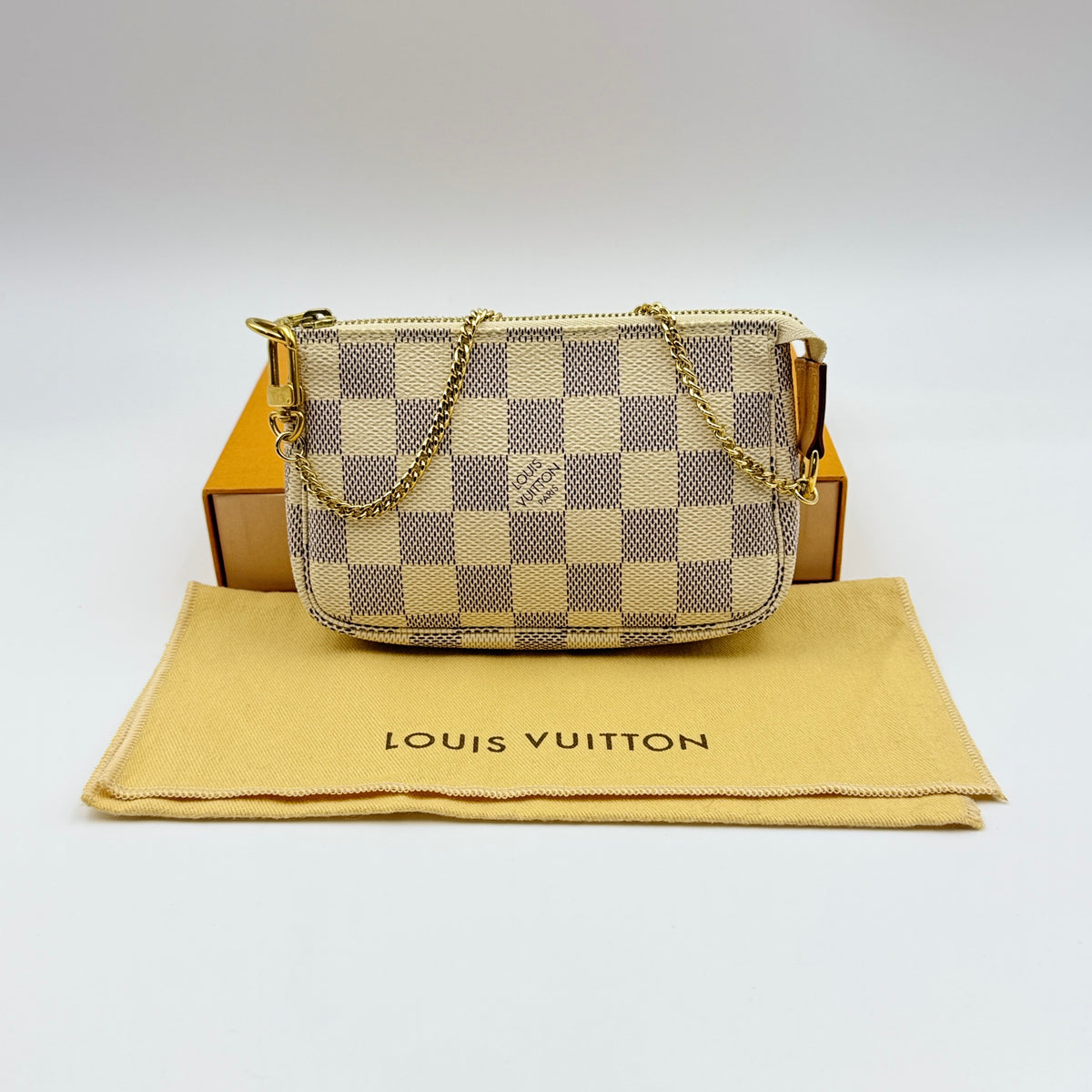 Louis Vuitton Damier Azur Mini Pochette Accessories