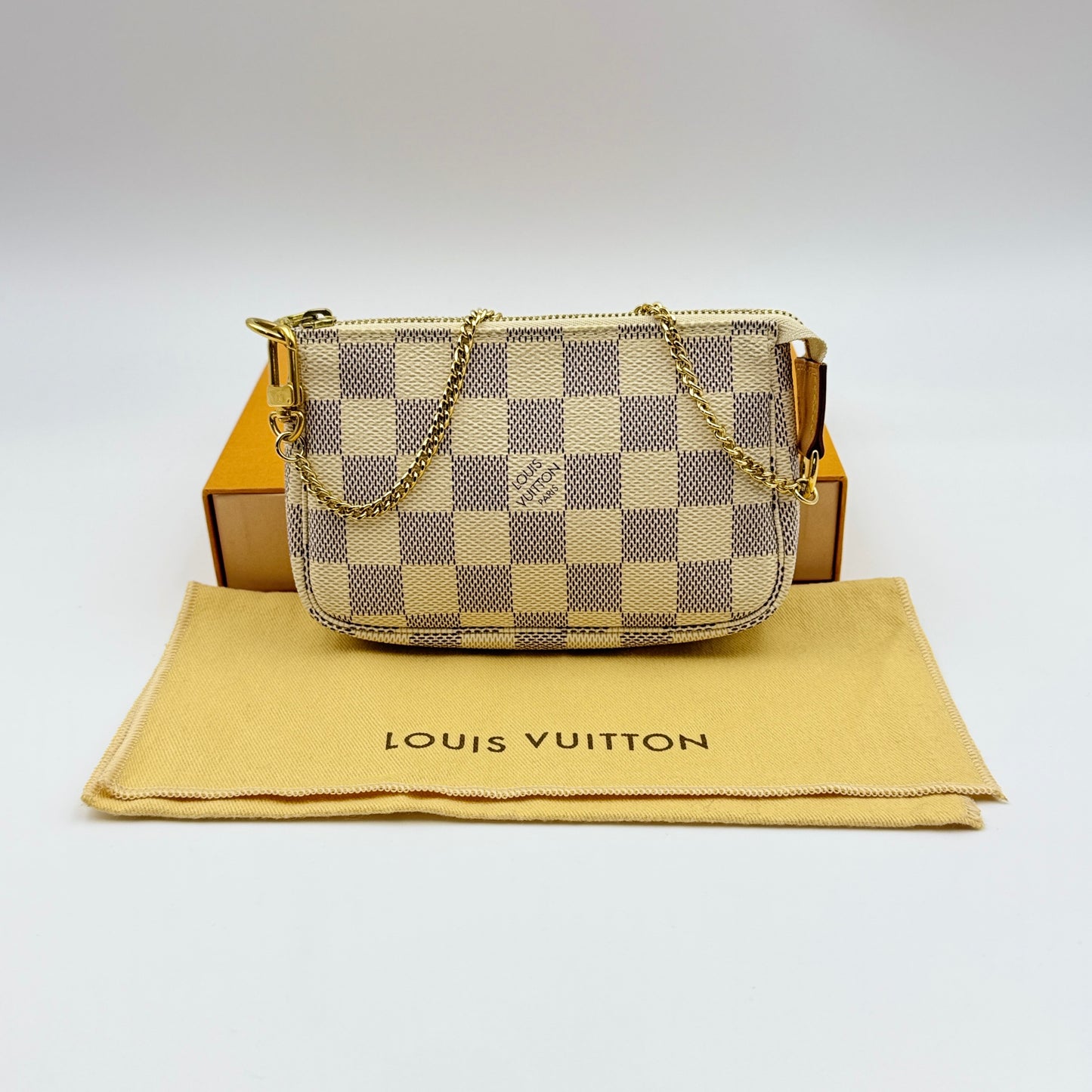 Damier Azur Mini Pochette Accessories