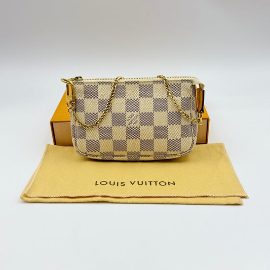 Damier Azur Mini Pochette Accessories