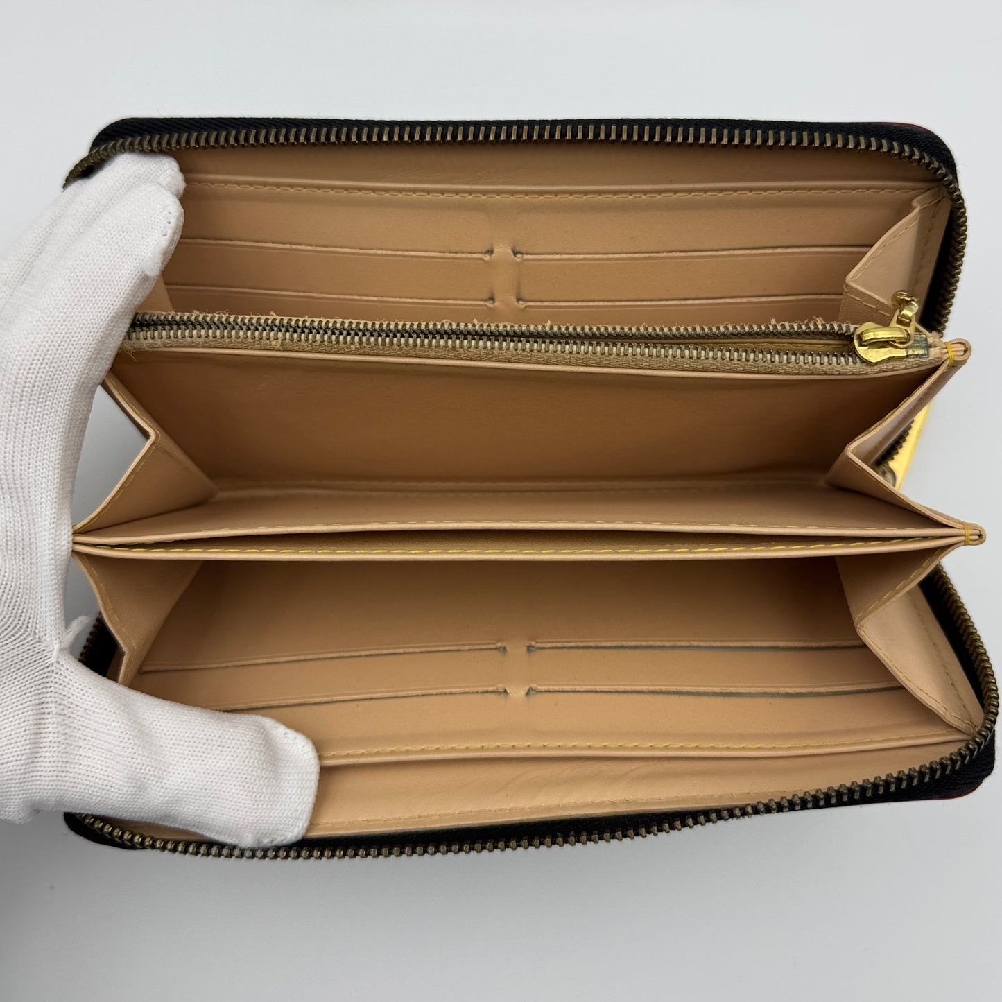 Monogram Multicolor Zippy Wallet Black