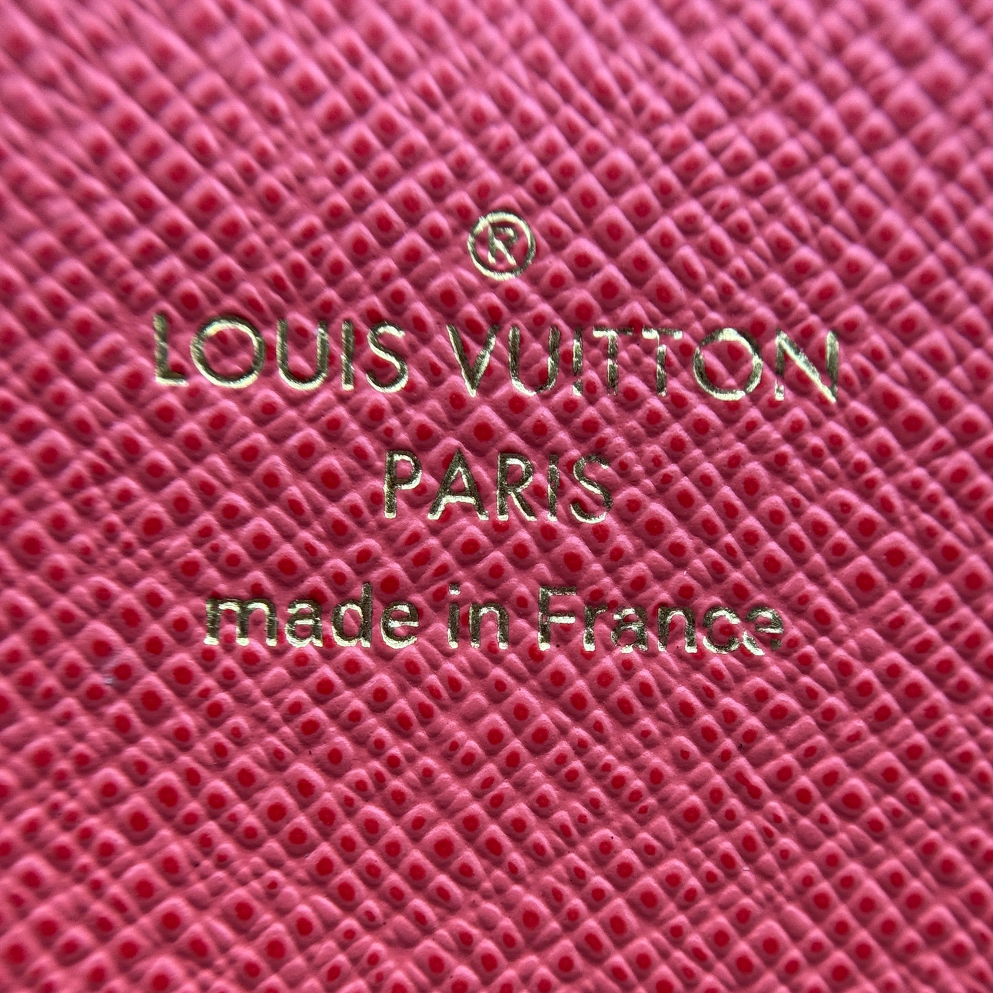 Monogram Josephine Wallet Orange