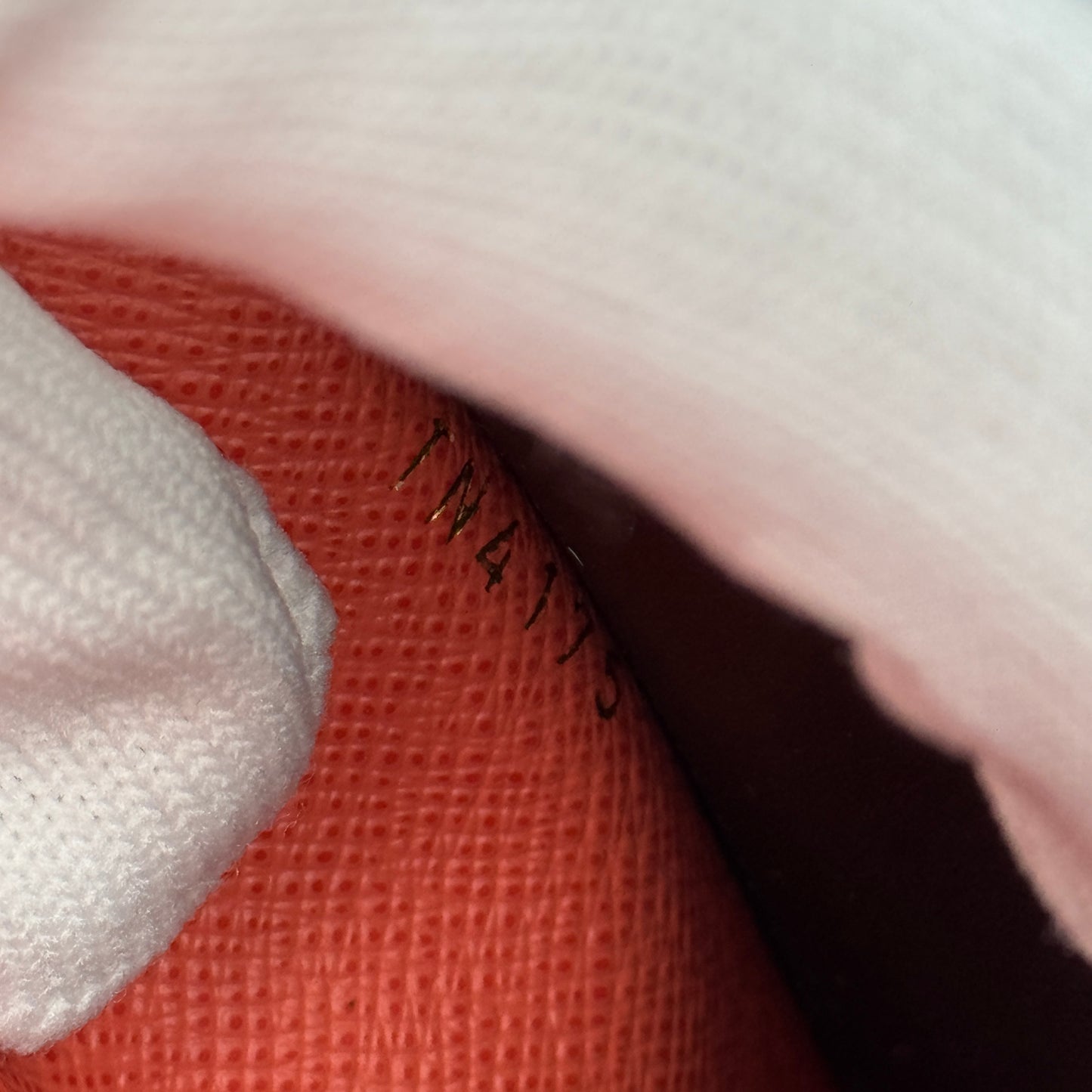 Monogram Josephine Wallet Orange