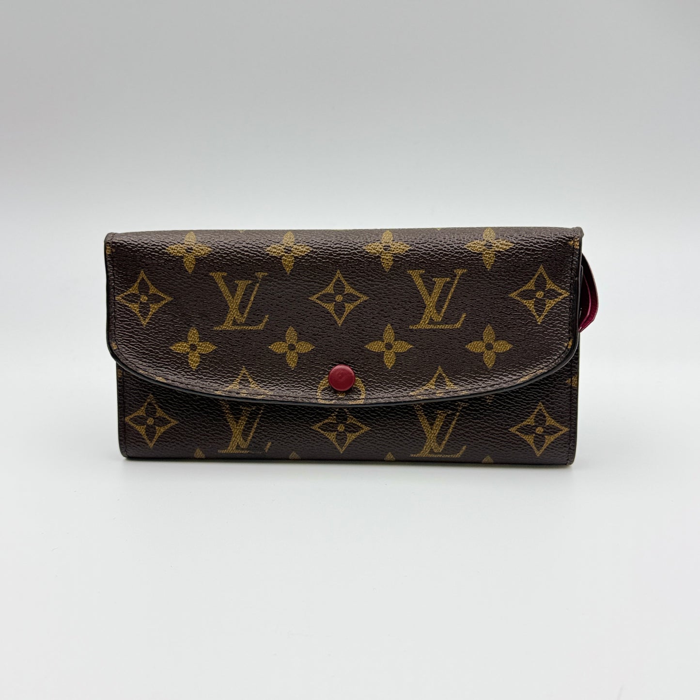 Emilie Wallet Monogram Newer Berry