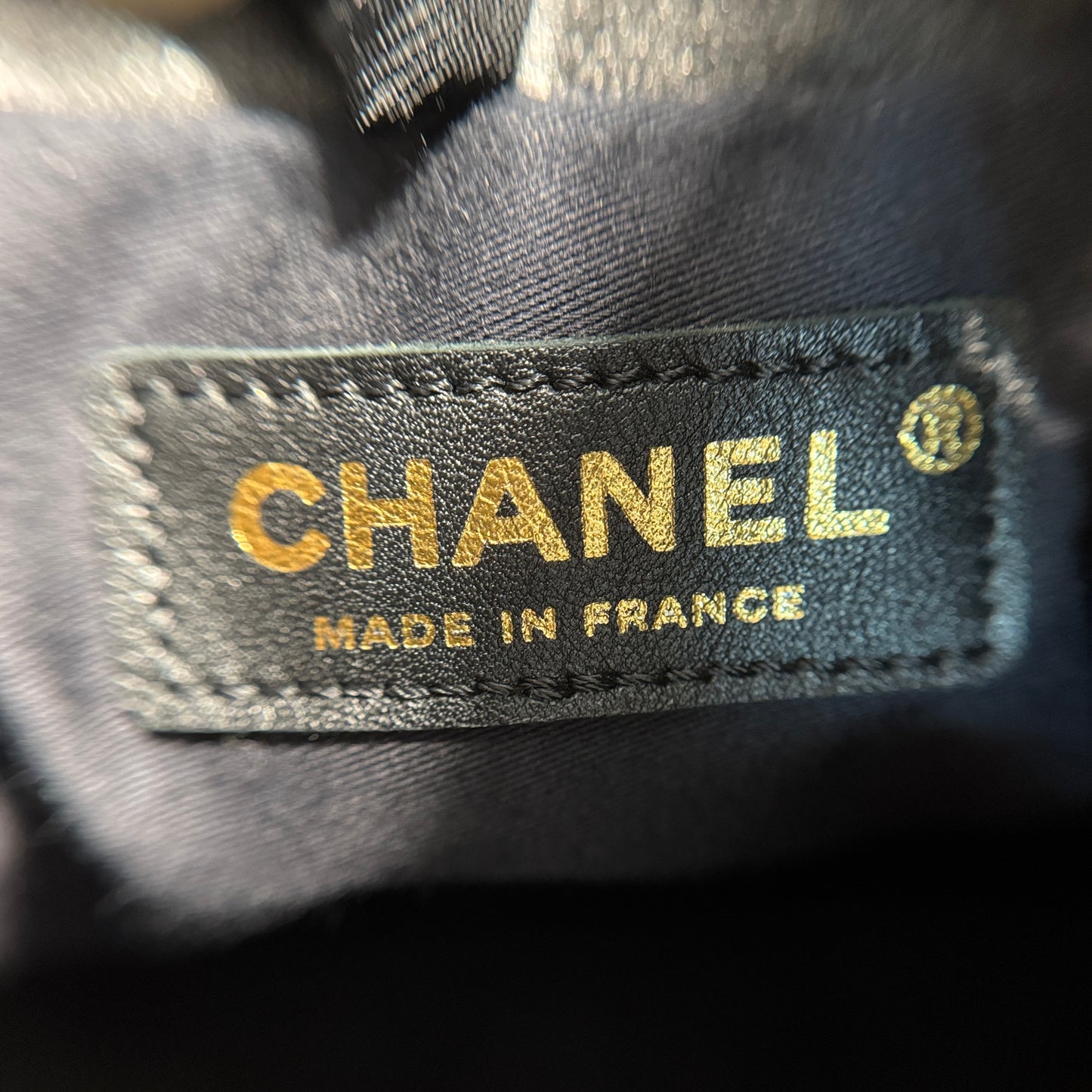 Drawstring Bucket Lamb Black