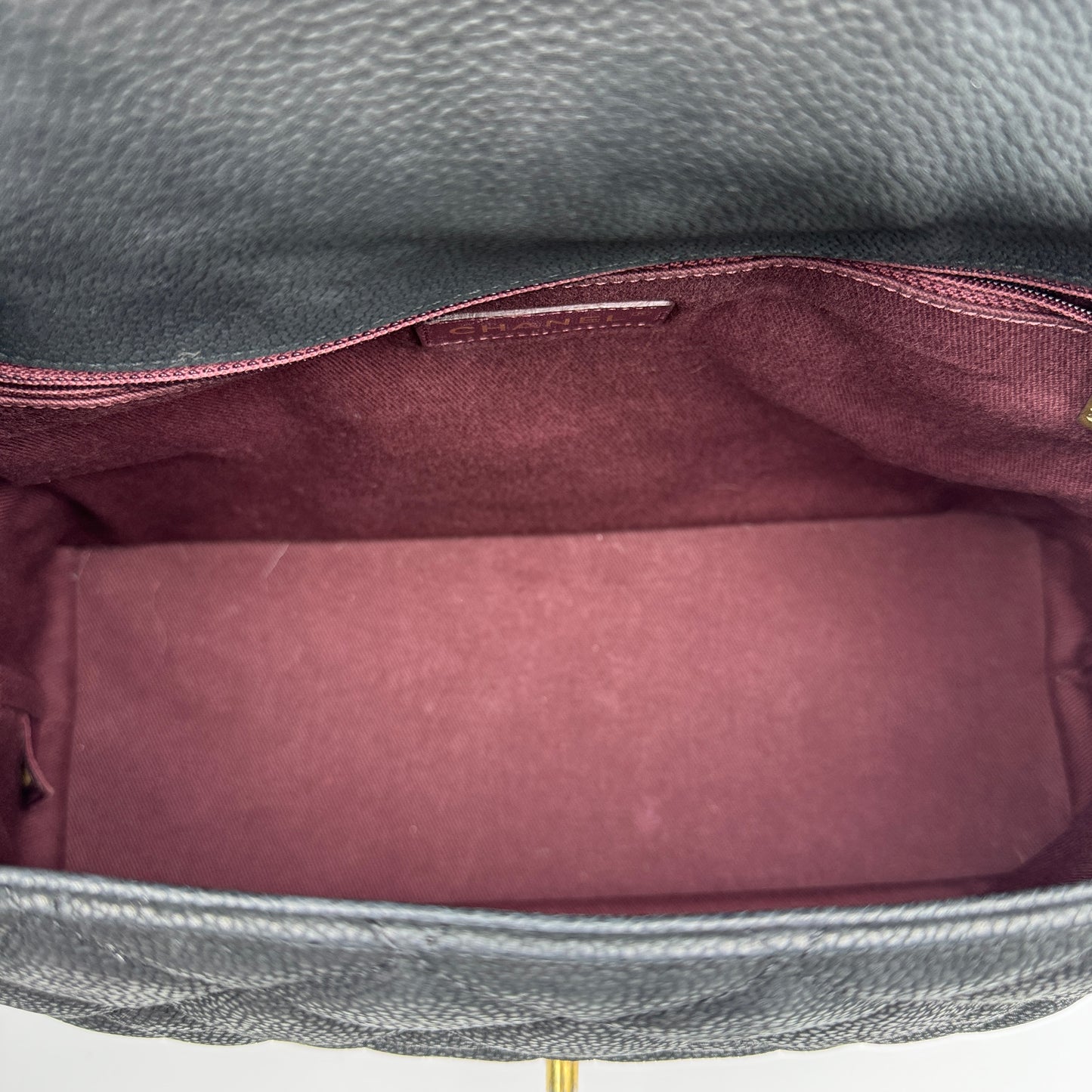 Medium Globe Trotter Flap Bag Black Tote