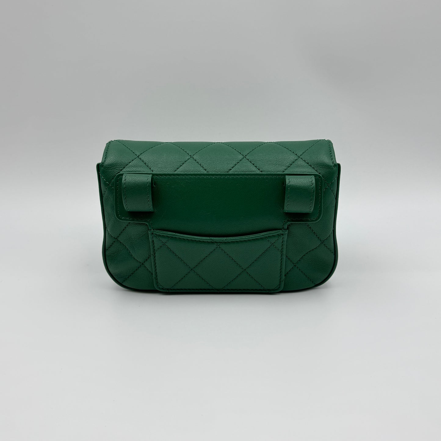 Chain Infinity Waist Bag Green