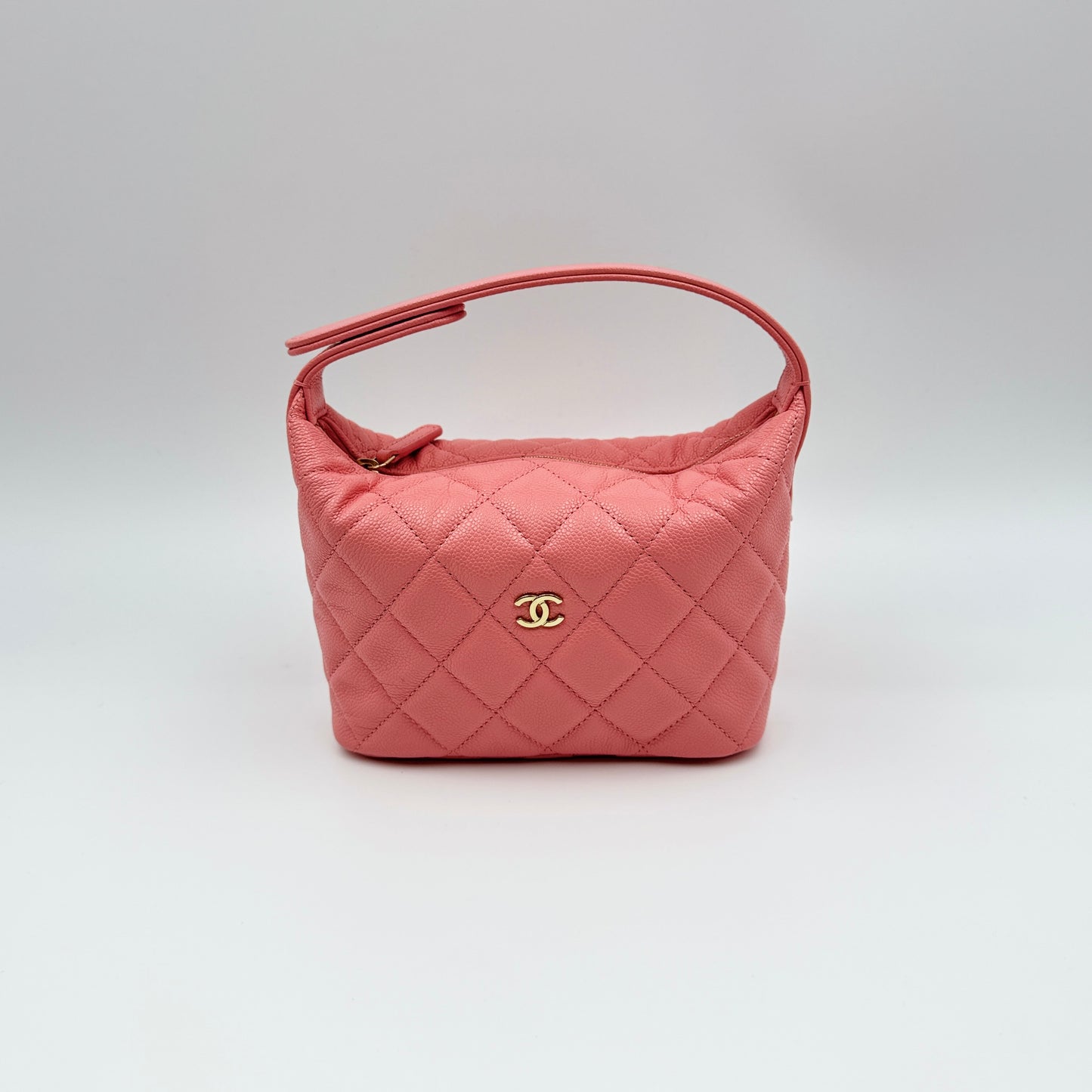 Caviar Quilted Hobo Pink (Year2025)