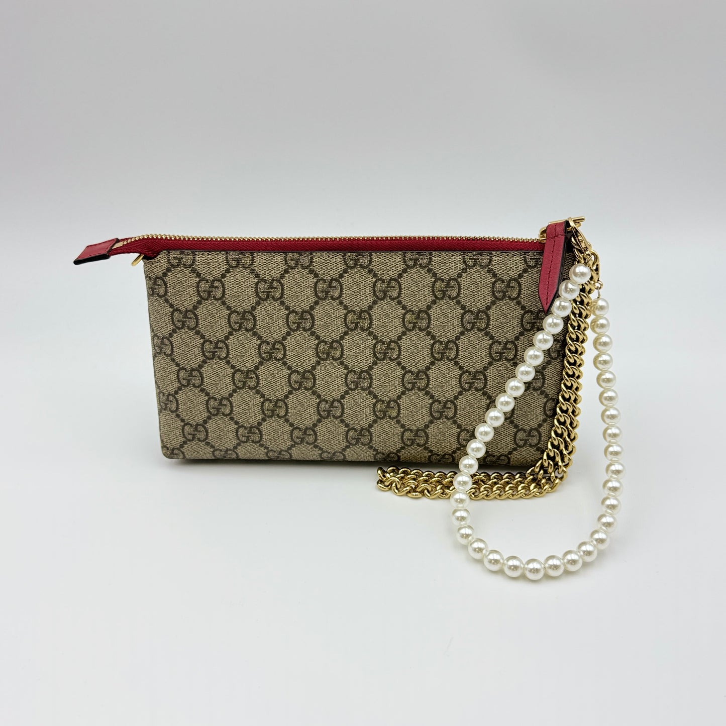 Soft GG Supreme Monogram Mystic Wallet Clutch