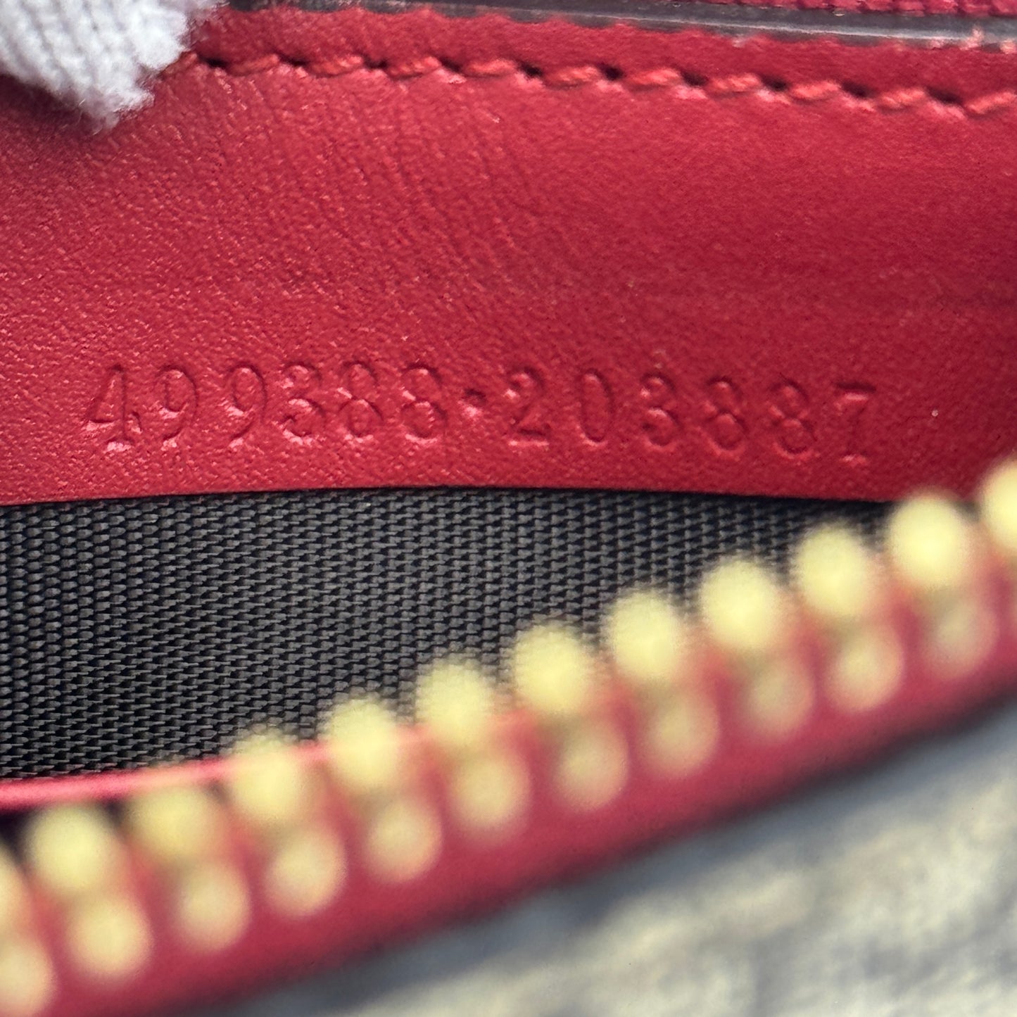 Soft GG Supreme Monogram Mystic Wallet Clutch