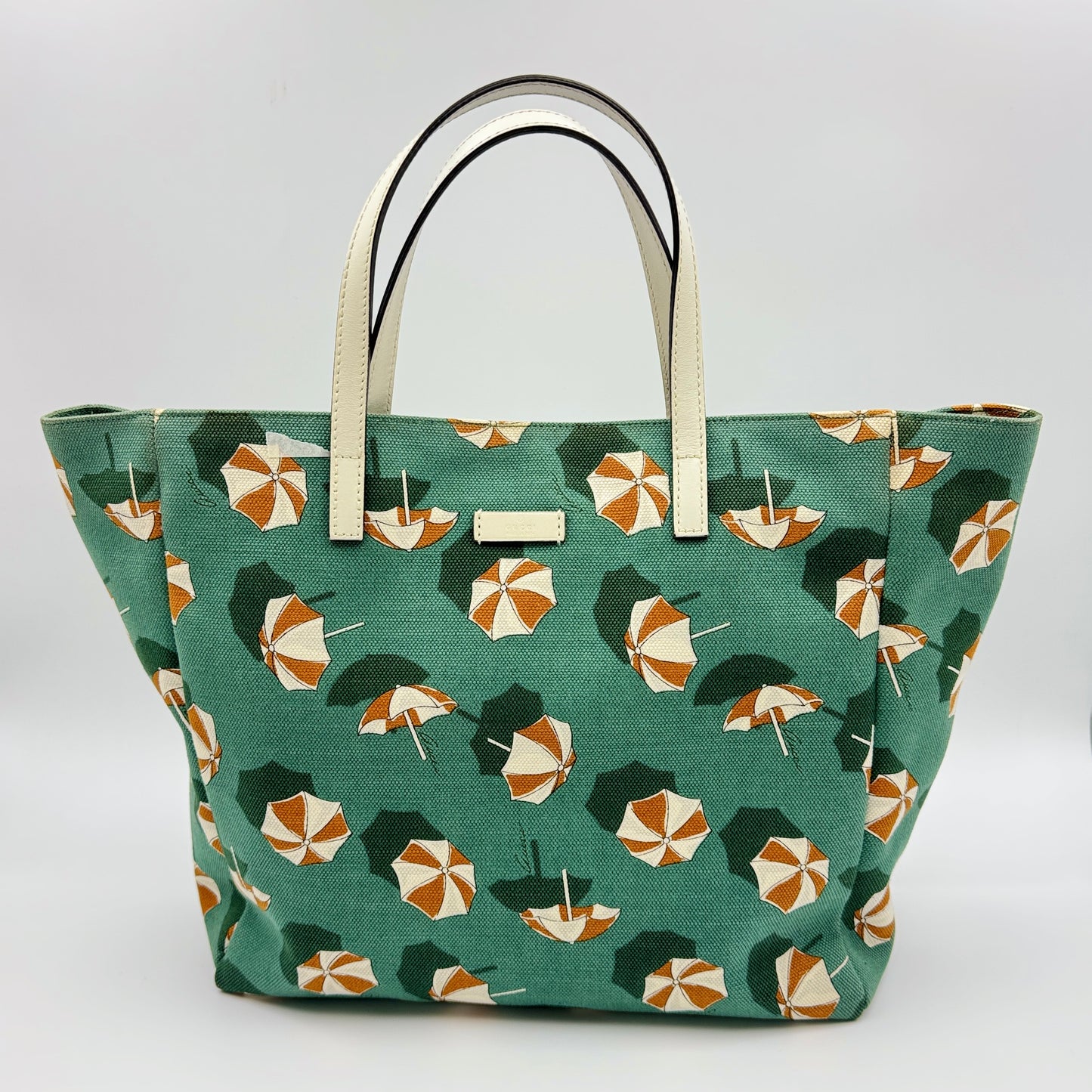 Gucci Cabas Green Tote