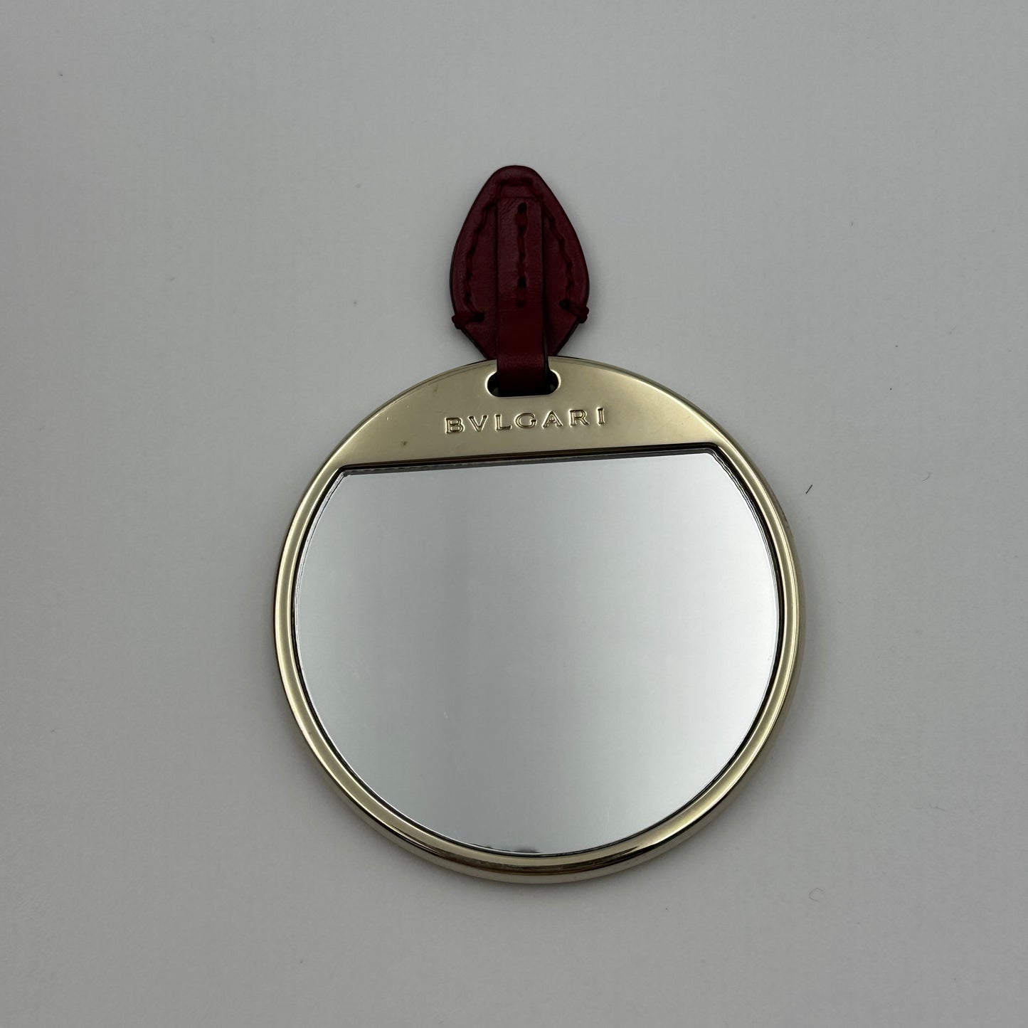 Bvlgari Serpenti Forever Small Leather Top Handle Crossbody Bag Burgundy