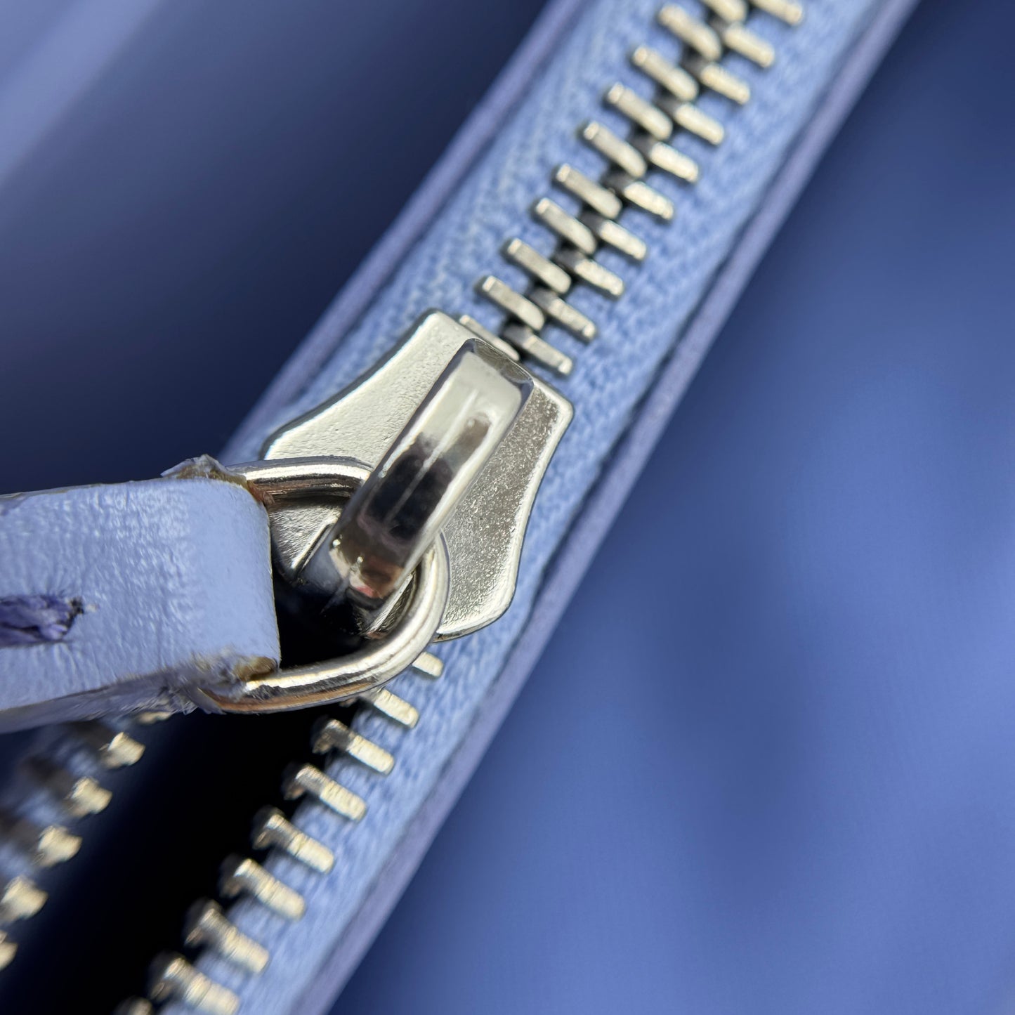 Continental Wallet on Chain Studded Leather