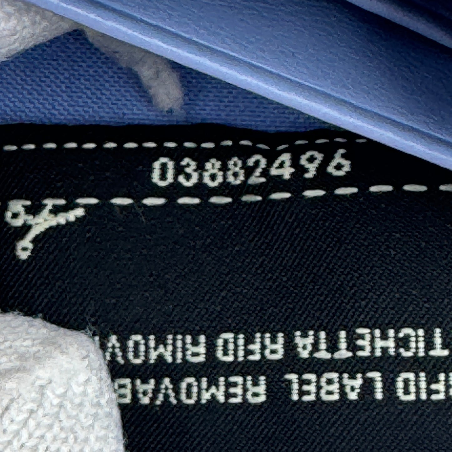 Continental Wallet on Chain Studded Leather