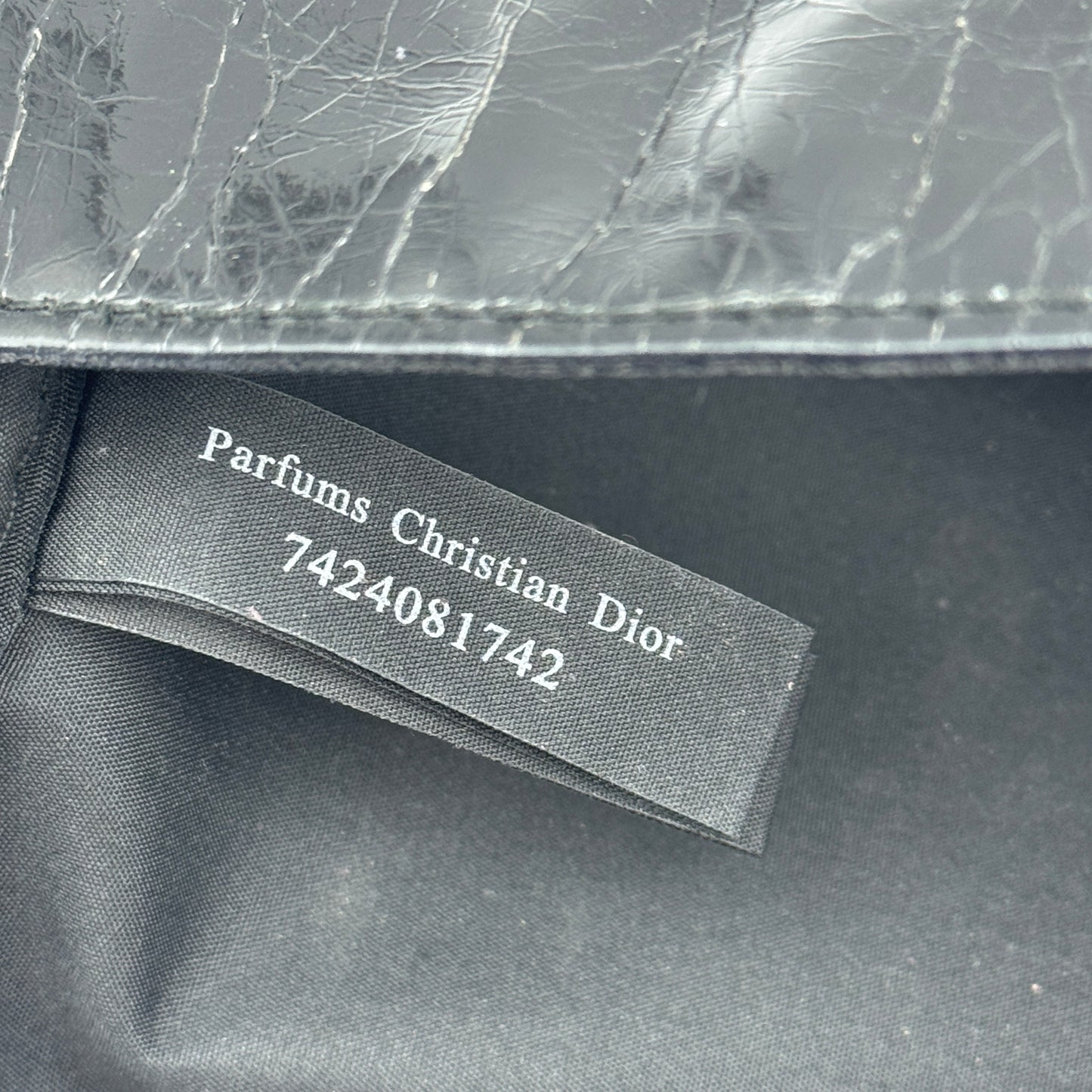 Dior Beauty Line Black Mini Purse Cosmetic Bag