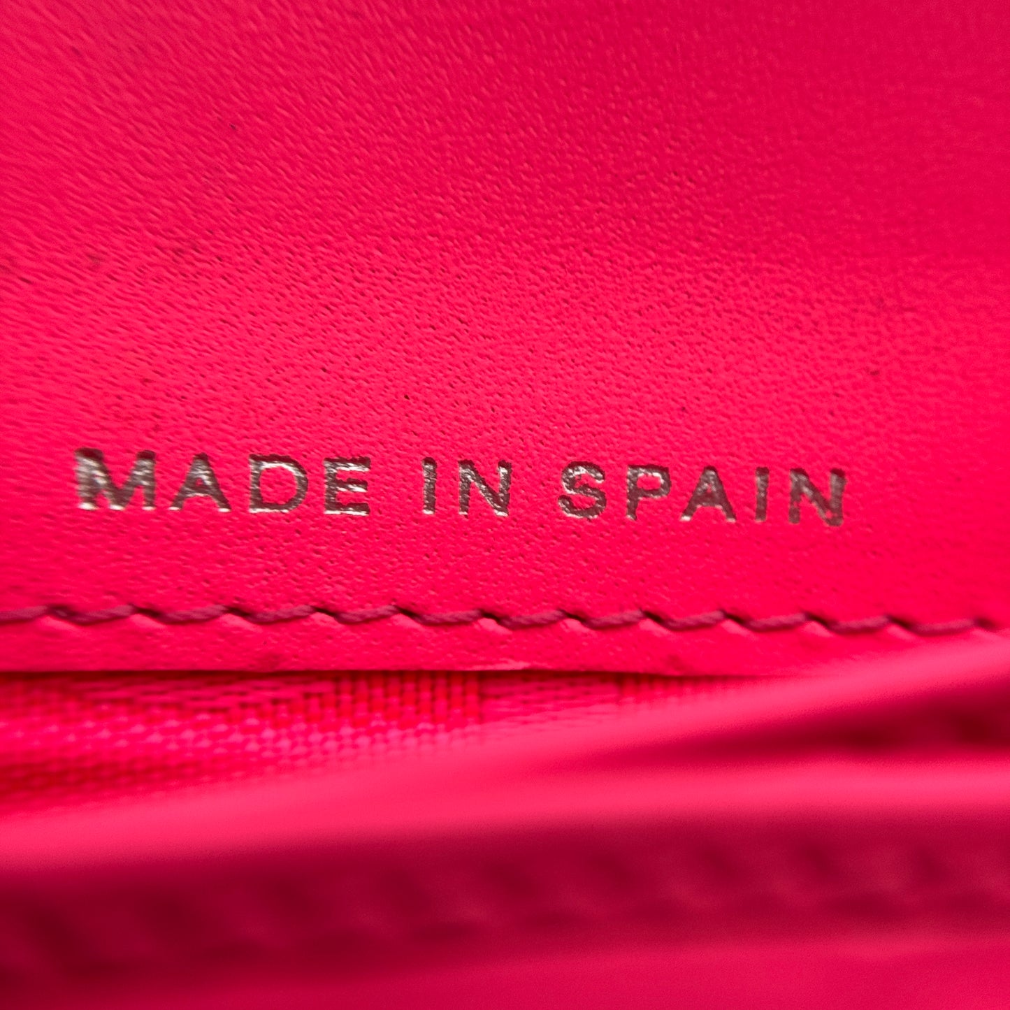 Calfskin Quilted Cambon Yen Wallet Black