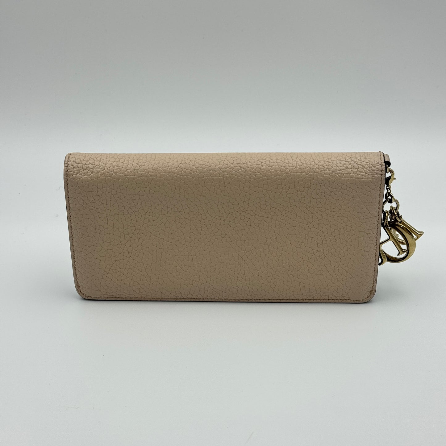 Diorissimo Voyageur Long Wallet Beige Pink