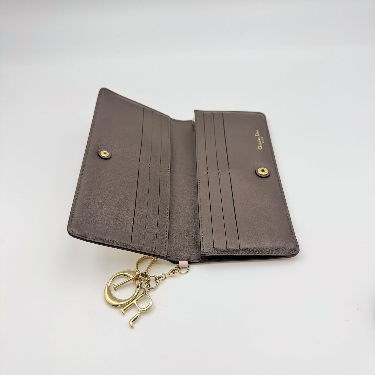 Diorissimo Voyageur Long Wallet Beige Pink