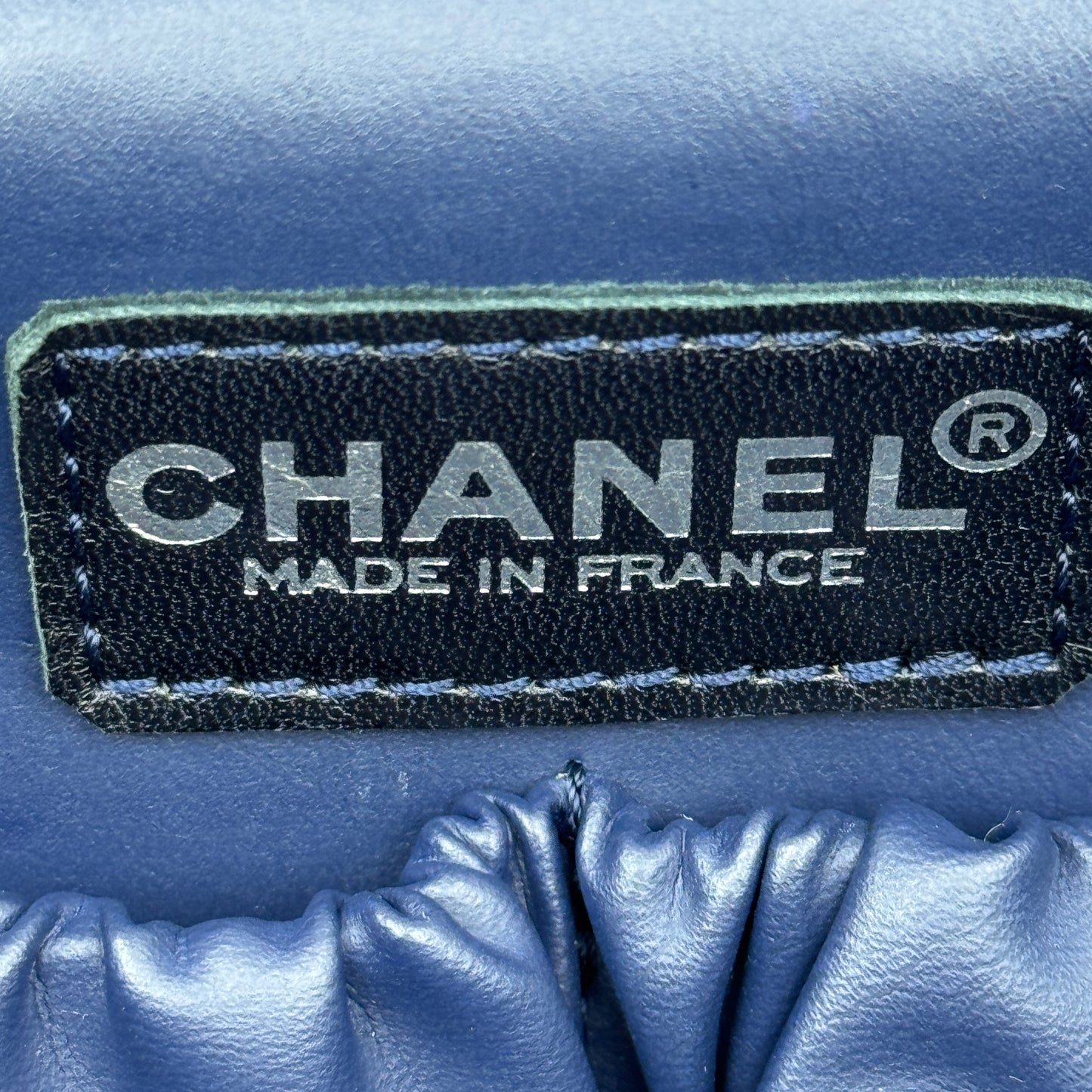 Vintage Vanity Case Printed Denim Medium