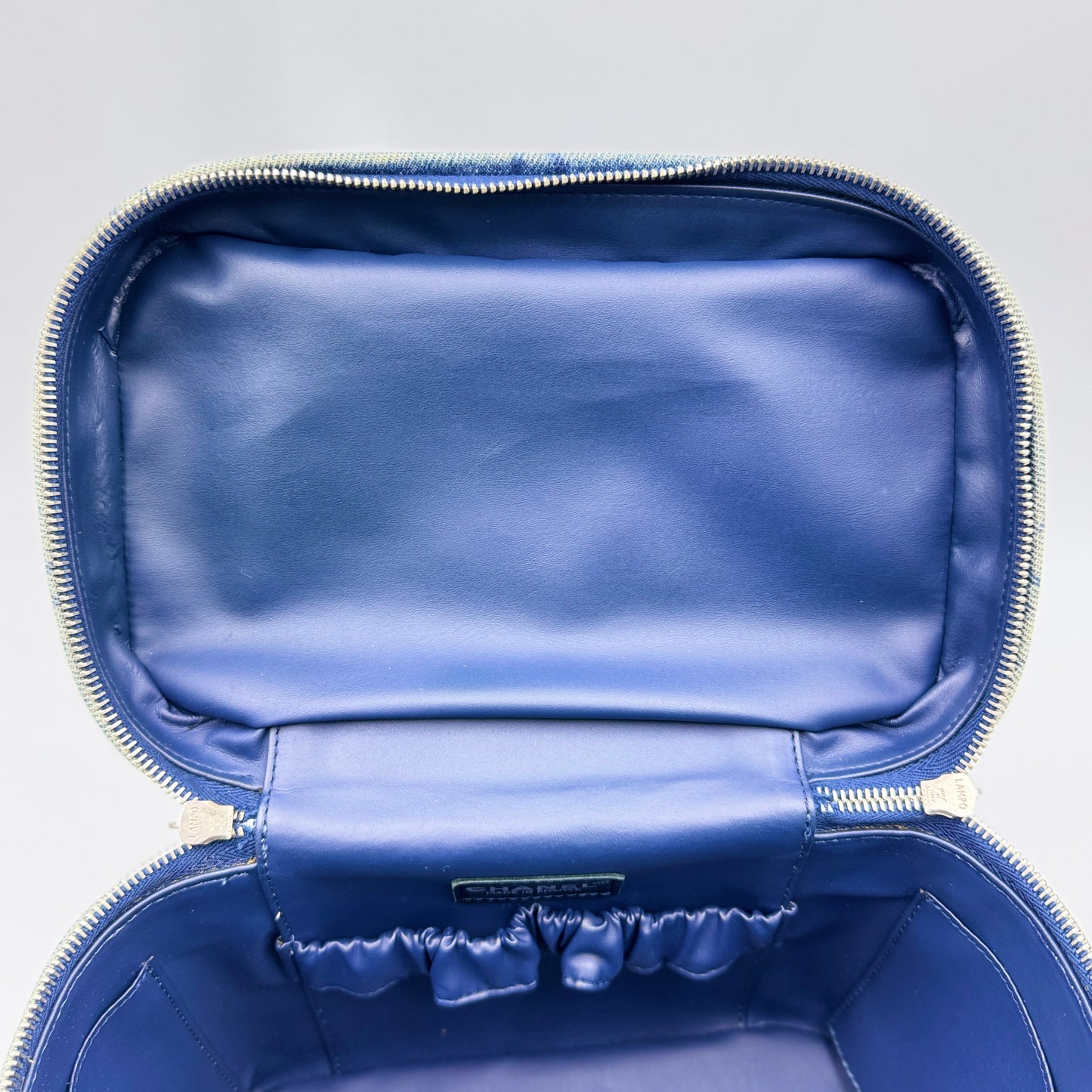 Vintage Vanity Case Printed Denim Medium