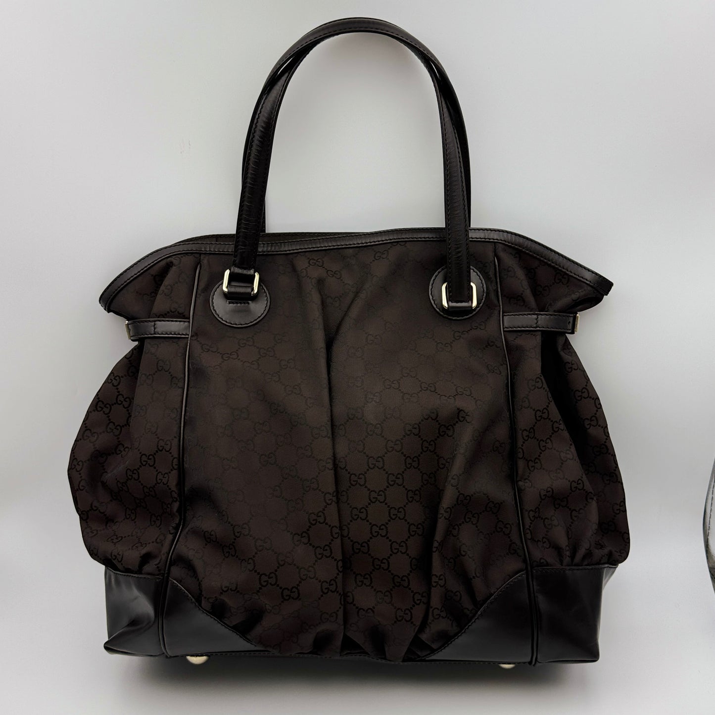 GG Coated Canvas Full Moon Tote