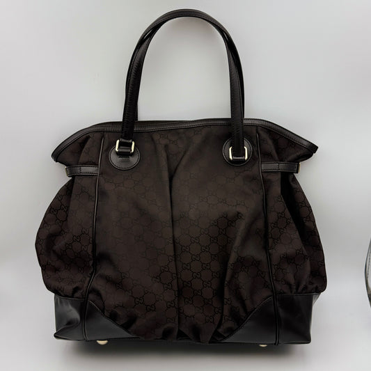 GG Coated Canvas Full Moon Tote