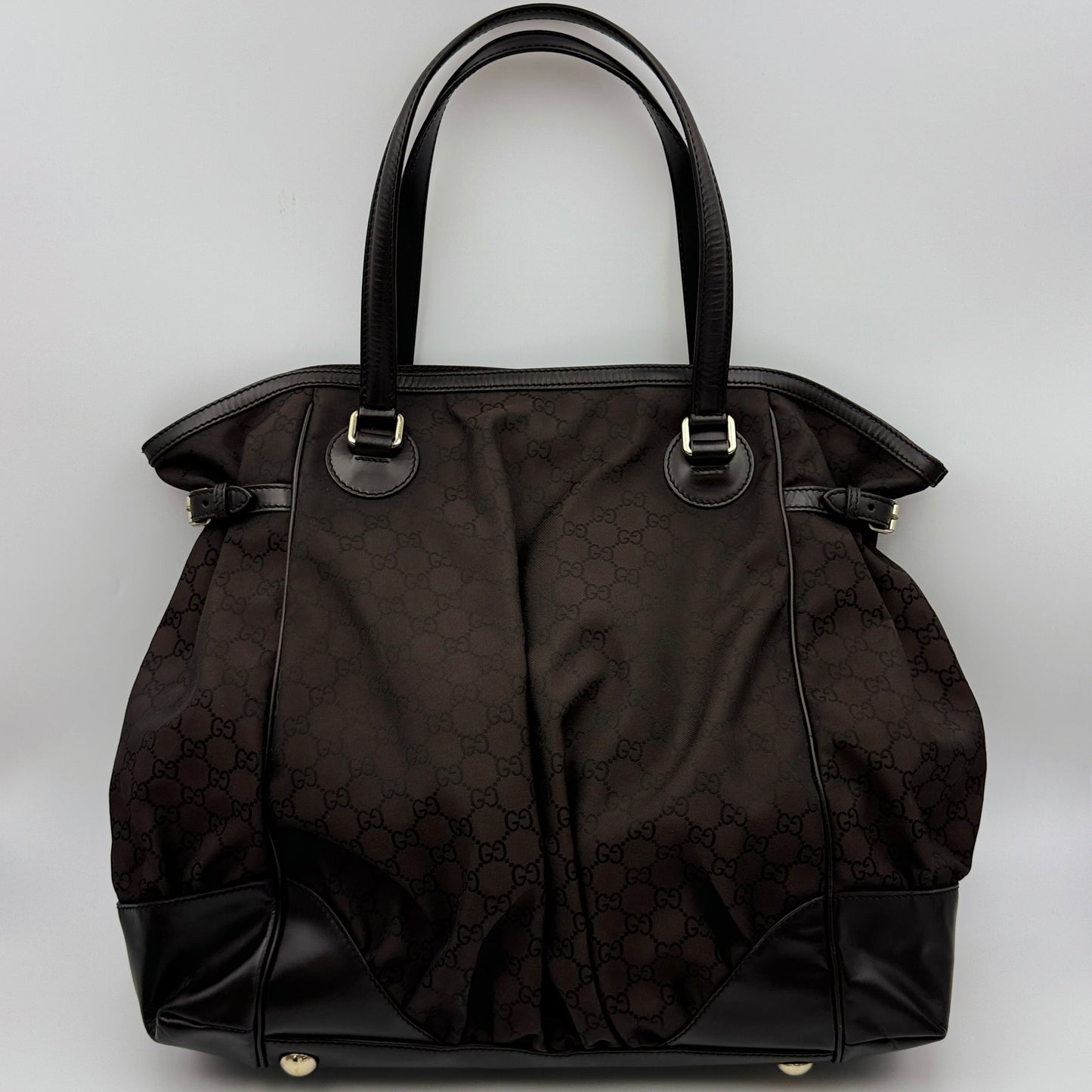 GG Coated Canvas Full Moon Tote