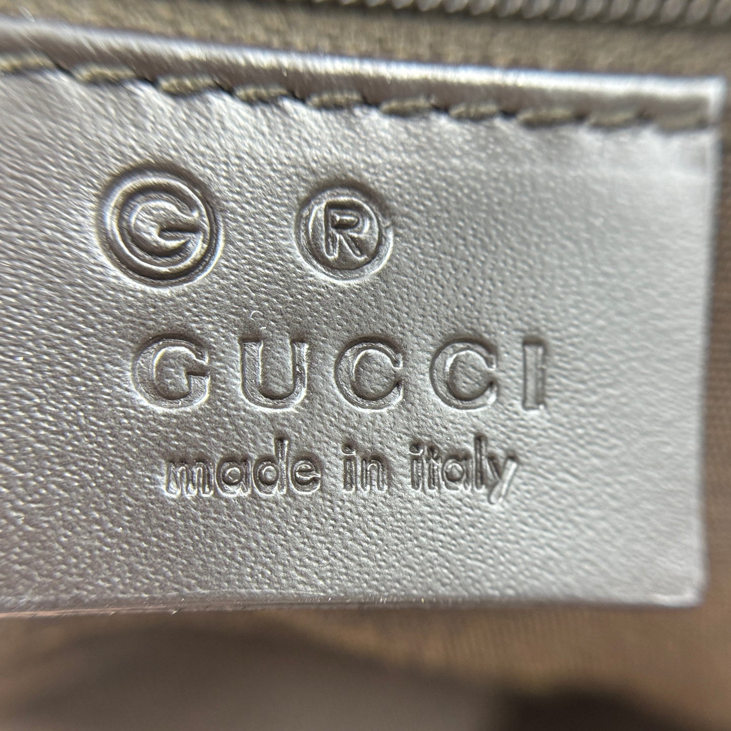 GG Coated Canvas Full Moon Tote