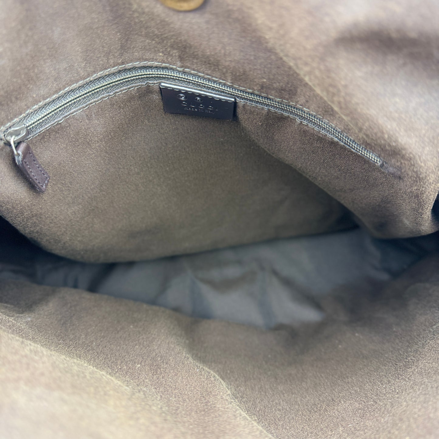 GG Coated Canvas Full Moon Tote