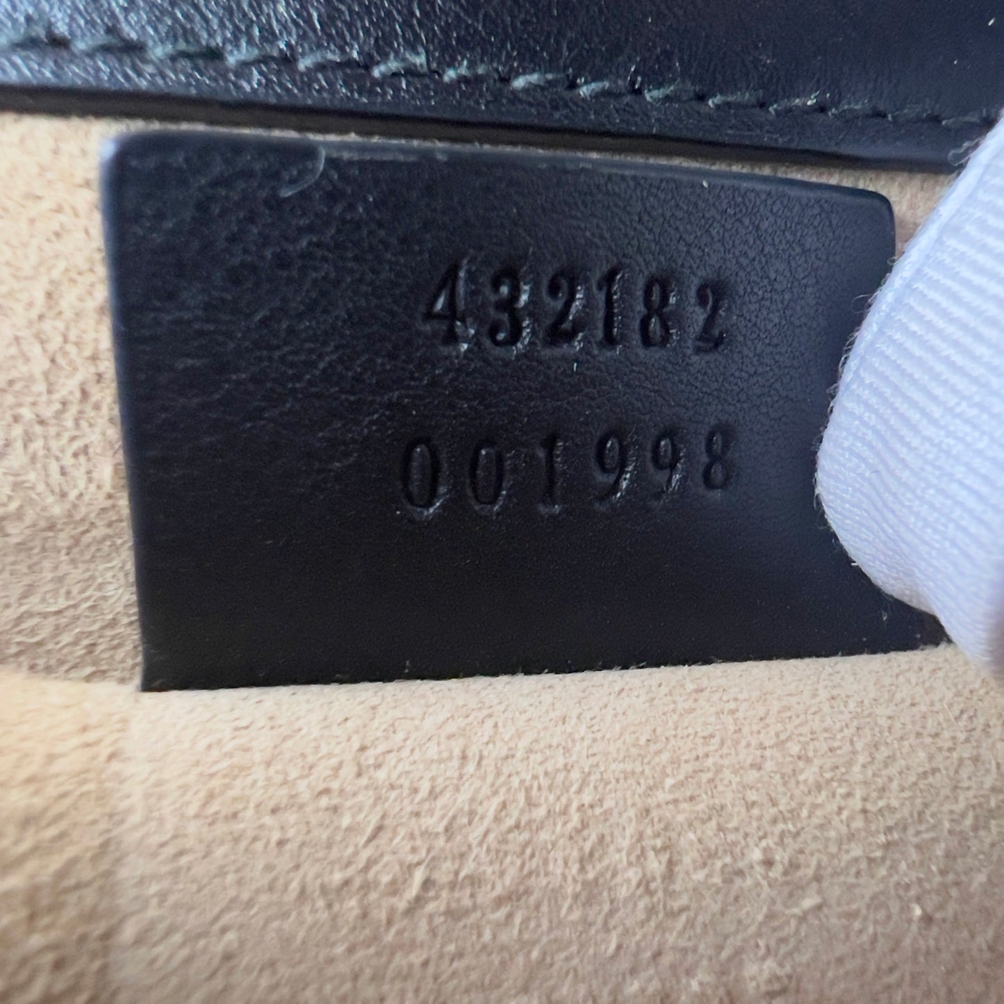 Pearly Padlock Shoulder Bag Studded Leather Small