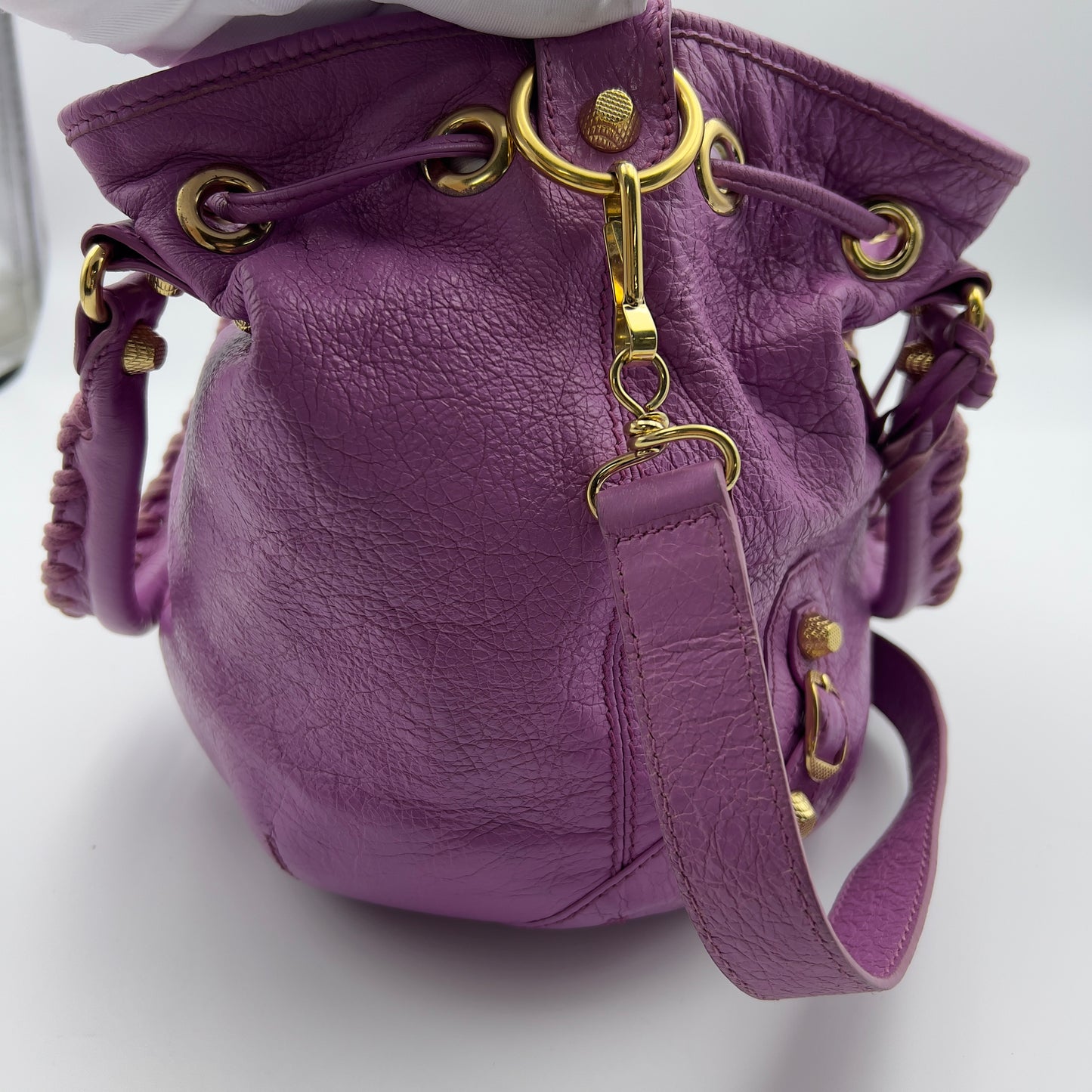 Motocross Giant 12 Mini Ponpon Bag Purple