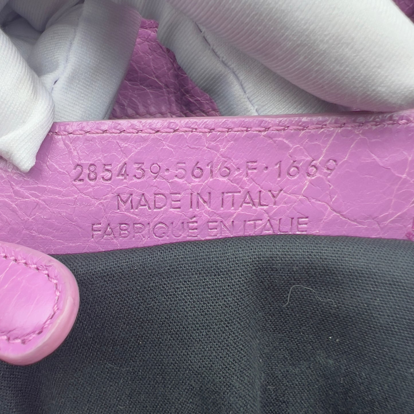 Motocross Giant 12 Mini Ponpon Bag Purple