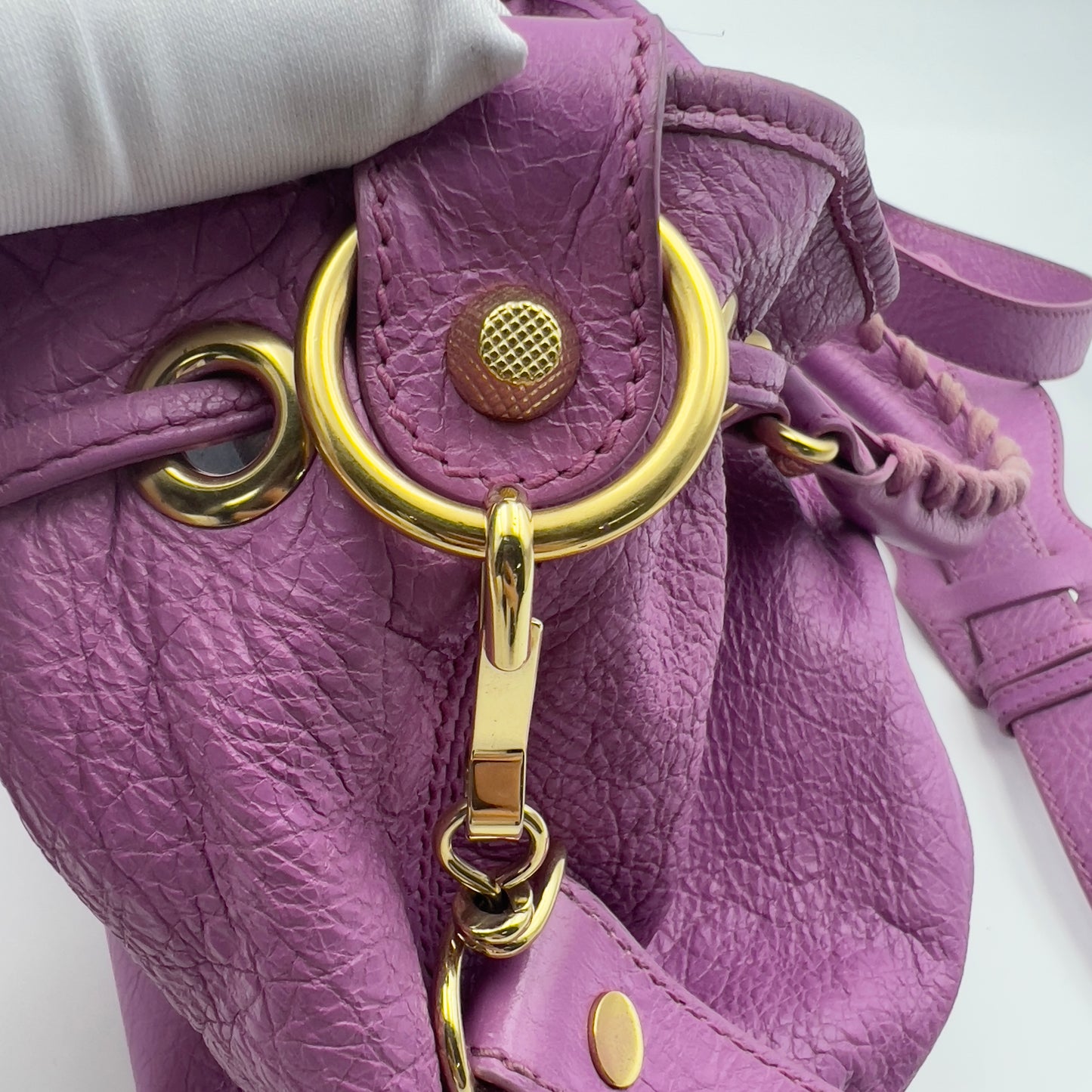 Motocross Giant 12 Mini Ponpon Bag Purple