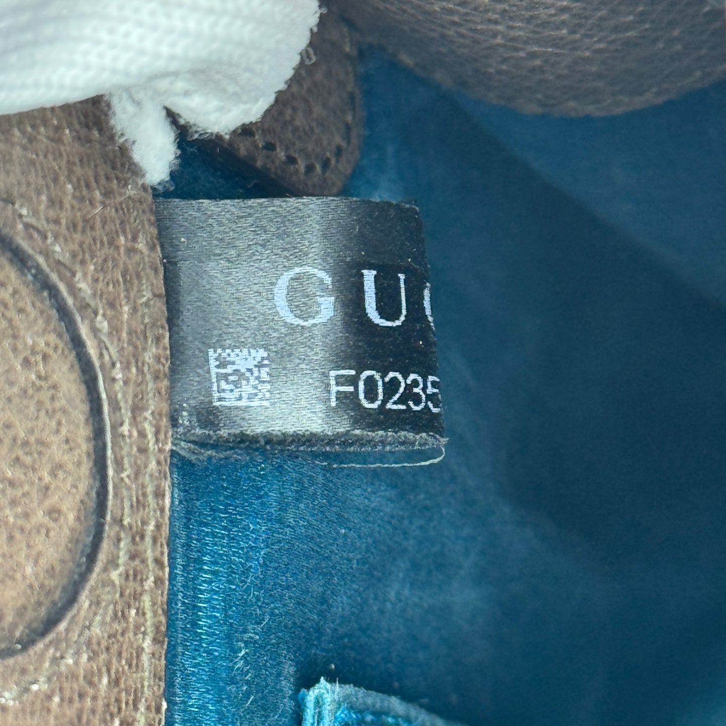 GG Supreme Monogram Web Small Ophidia Chain Shoulder Bag Brown