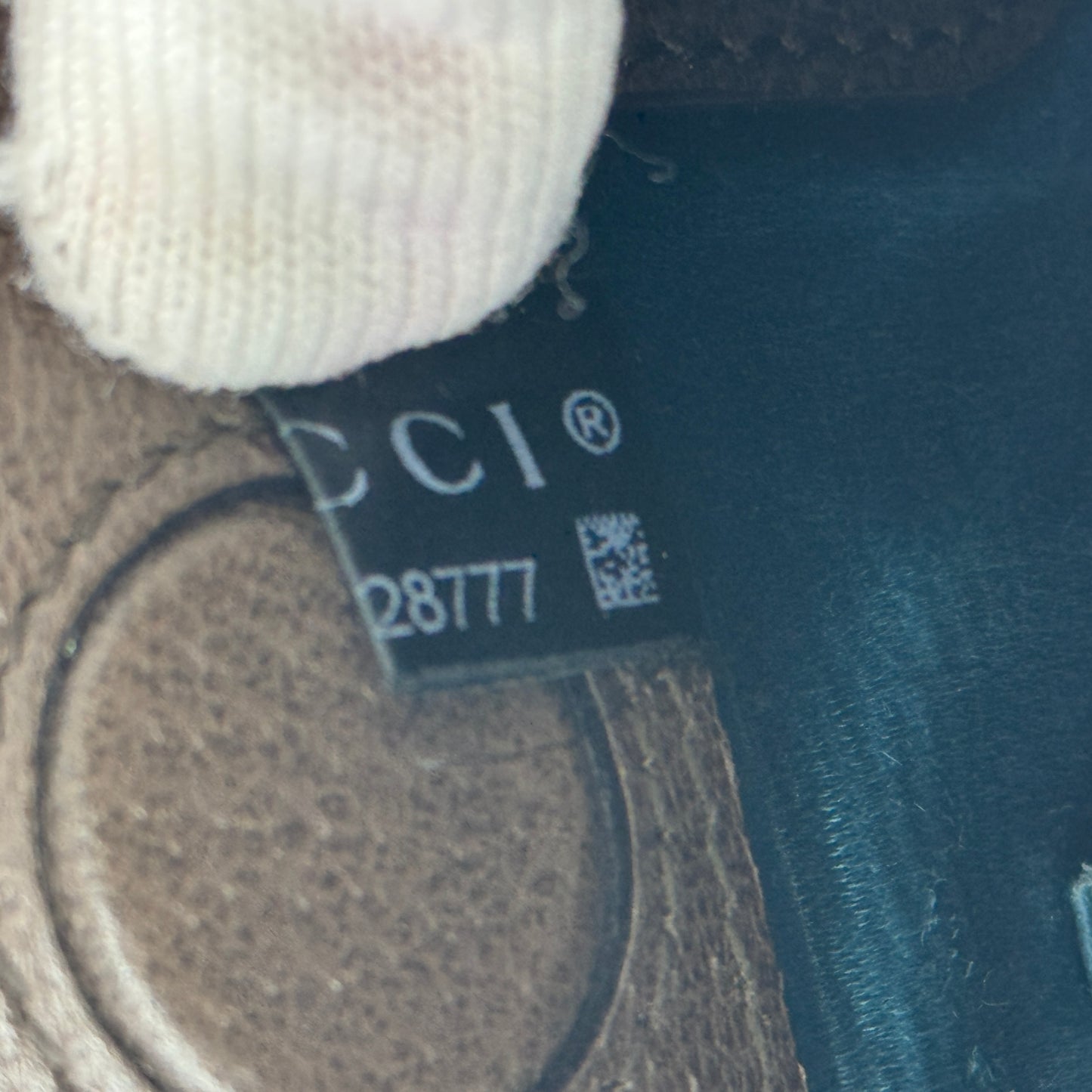 GG Supreme Monogram Web Small Ophidia Chain Shoulder Bag Brown