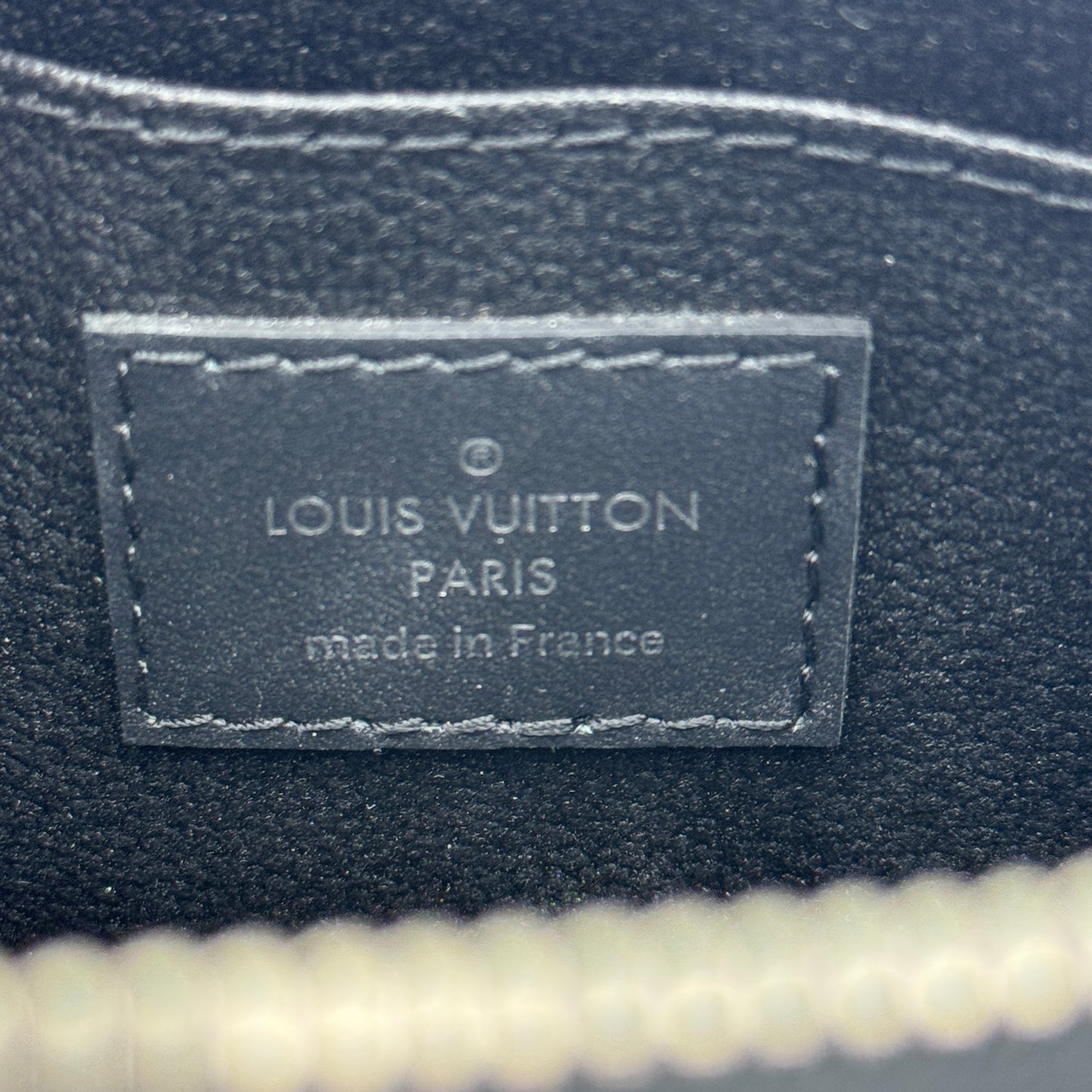 Pochette Cosmétique Epi leather vanity case