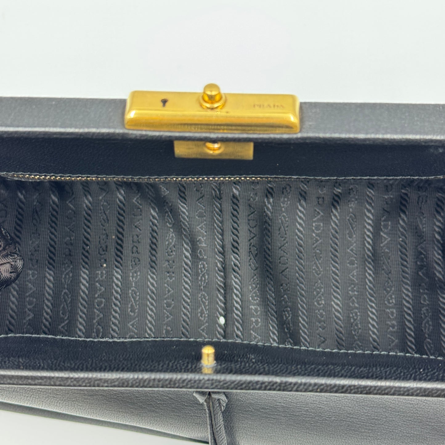 Leather Black Top Handbag