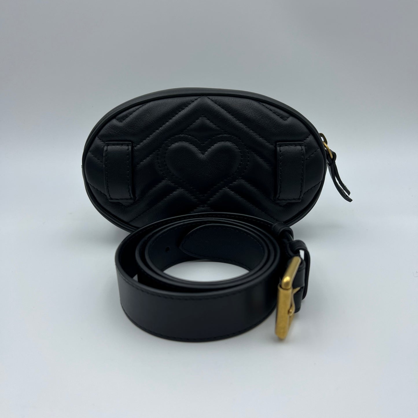 GG Marmont Belt Bag Black