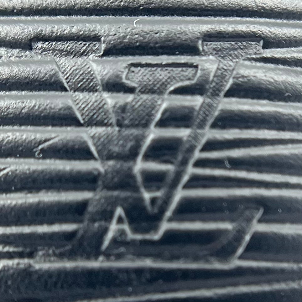 Louis Vuitton Black Epi Leather Porte Tresor Wallet