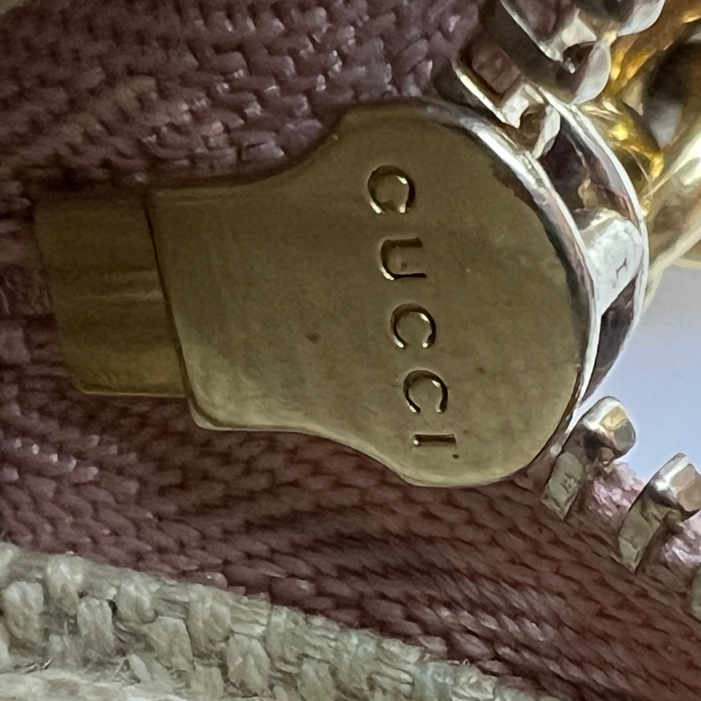 Metallic Pebbled Calfskin Mini Soho Chain Bag Pink