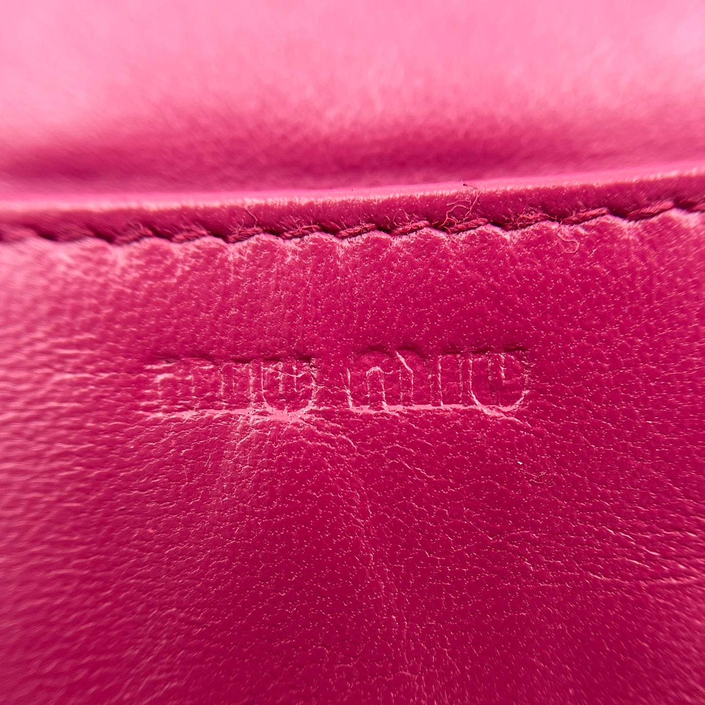 Fuchsia Matelassé Continental Wallet
